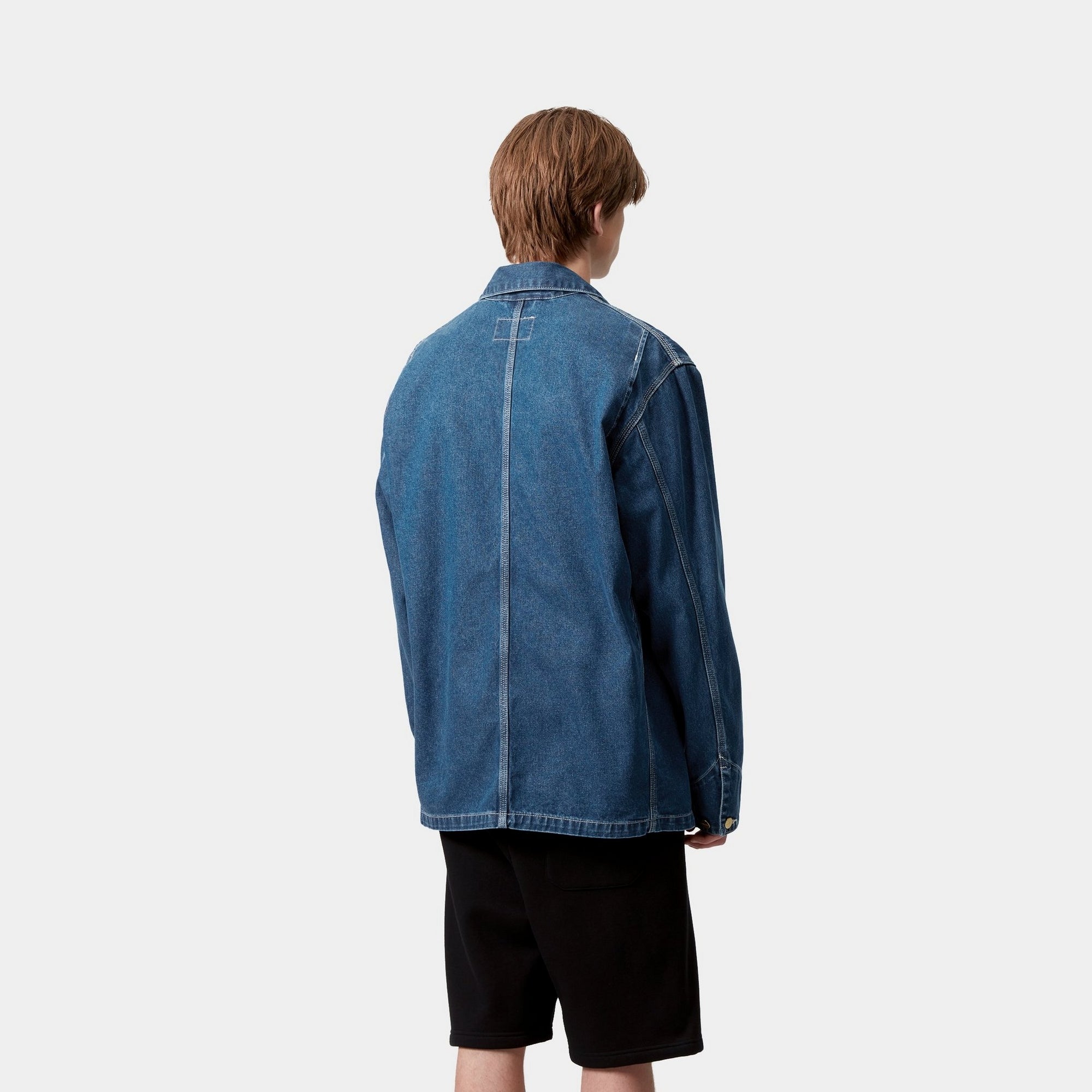 OG Chore Coat - Spring Denim Jacket for Men | Stone Washed Blue | Casual Wear, Workwear & Outdoor Activities