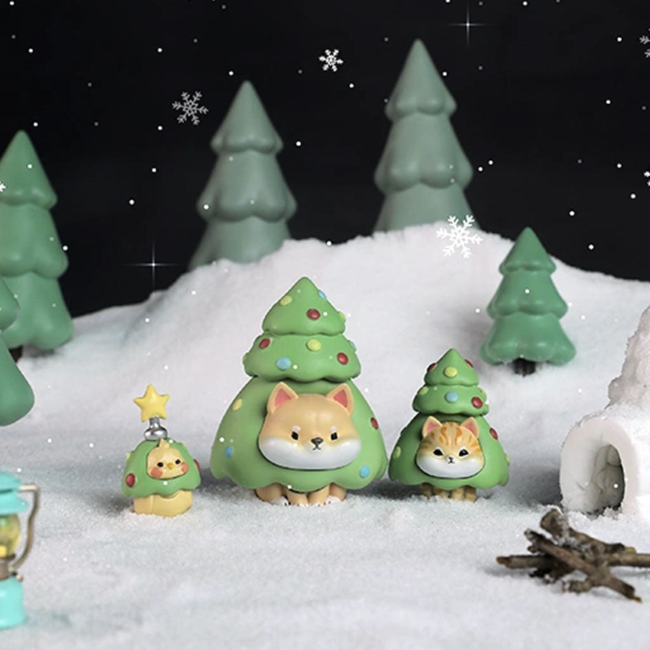 Christmas Tree Partner Series Blind Box - Cute Collectible Christmas Ornaments for Holiday Decorations & Gifts | Perfect for Xmas Tree, Home Decor, Party Favors & Stocking Stuffers