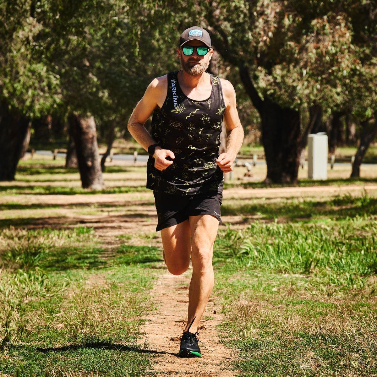 Men's Tarkine Elite Running Singlet - Lightweight Breathable Performance Shirt for Marathon & Training - Perfect for Jogging, Gym Workouts & Outdoor Sports