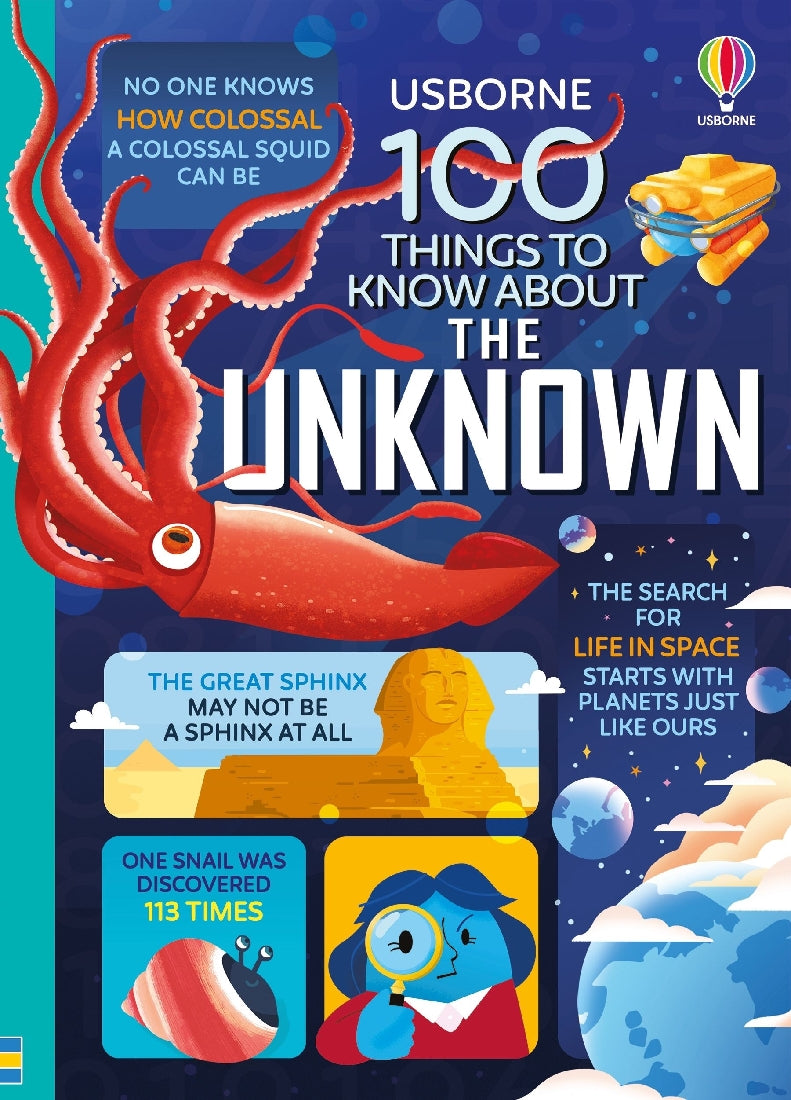 100 Fascinating Facts About the Unknown - Discover Mysteries & Unexplained Phenomena | Perfect for Trivia Nights, Classroom Learning & Curiosity Exploration