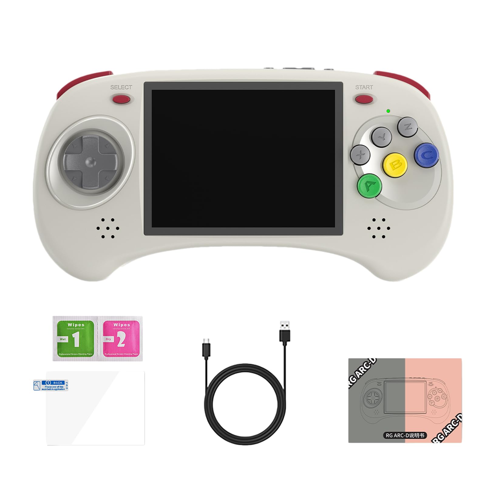 Retro Handheld Game Console - Portable Rechargeable Classic Video Game Player with Built-in Classic Games | Perfect Gift for Kids, Boys & Friends | Great for Travel, Parties & Indoor Entertainment