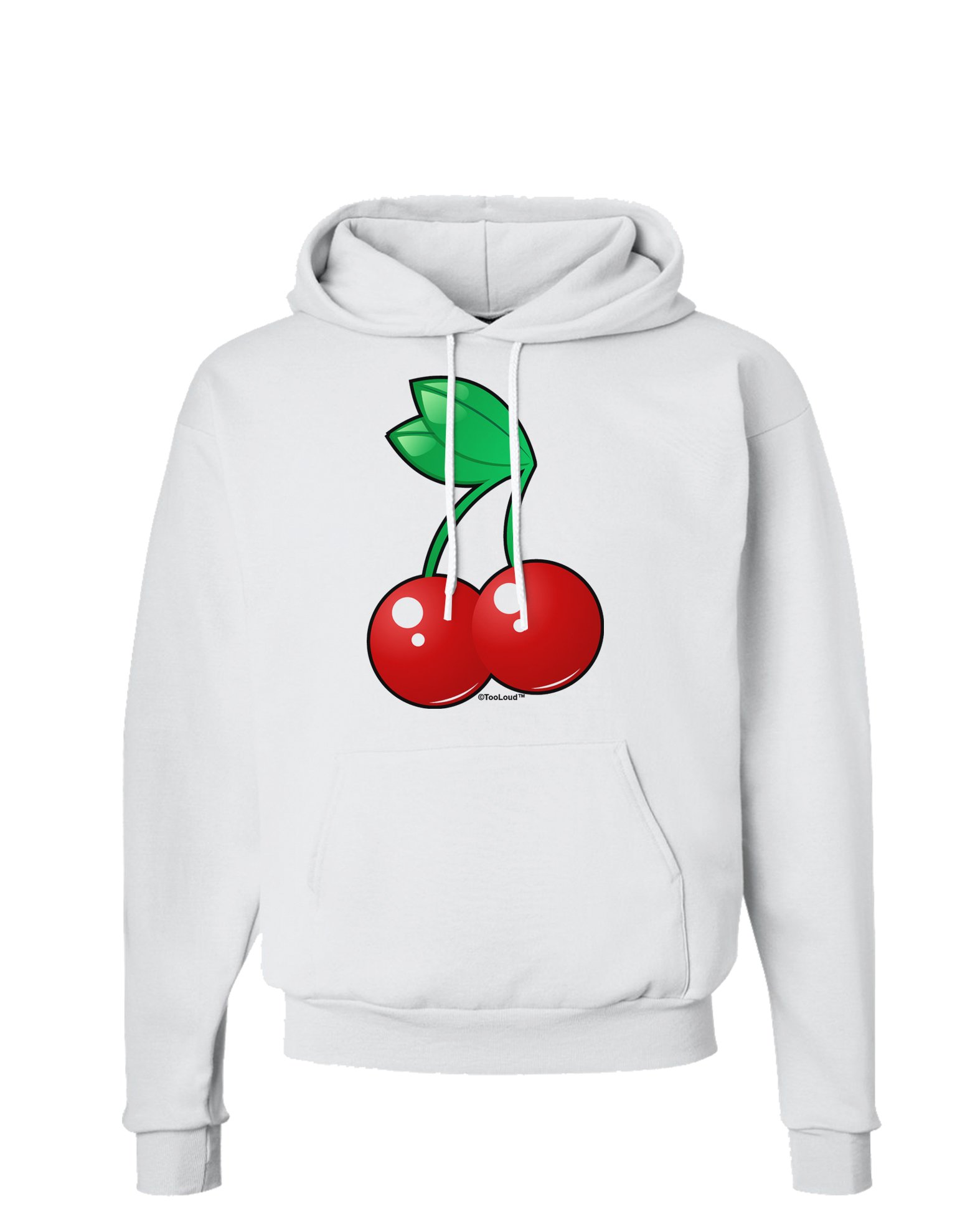 TooLoud Cherries 男女同款连帽卫衣 休闲舒适宽松 日常穿搭 运动休闲必备