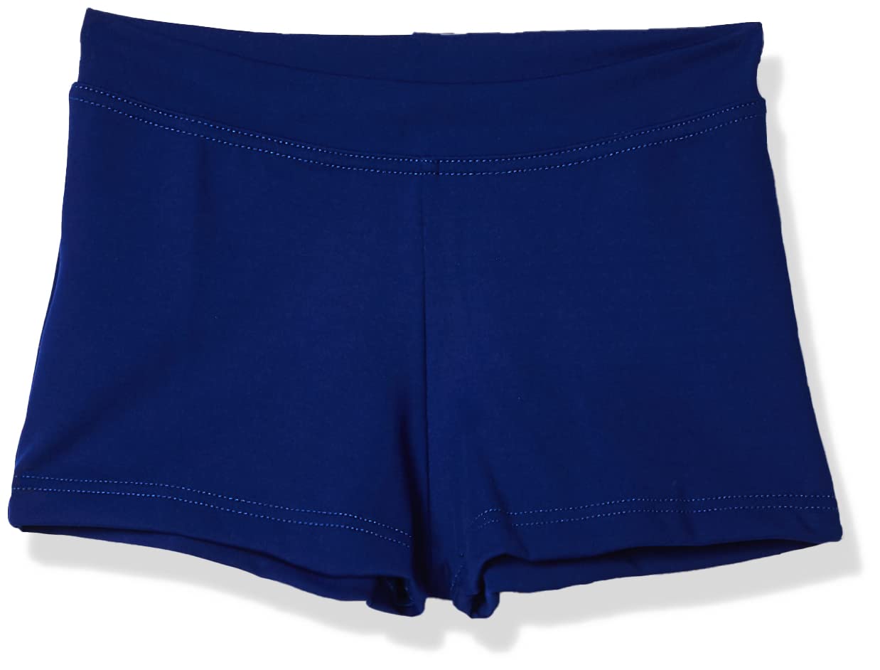Capezio Girls' Low-Rise Boy Cut Dance Shorts - Comfortable & Stretchy for Ballet, Jazz, and Modern Dance Practice