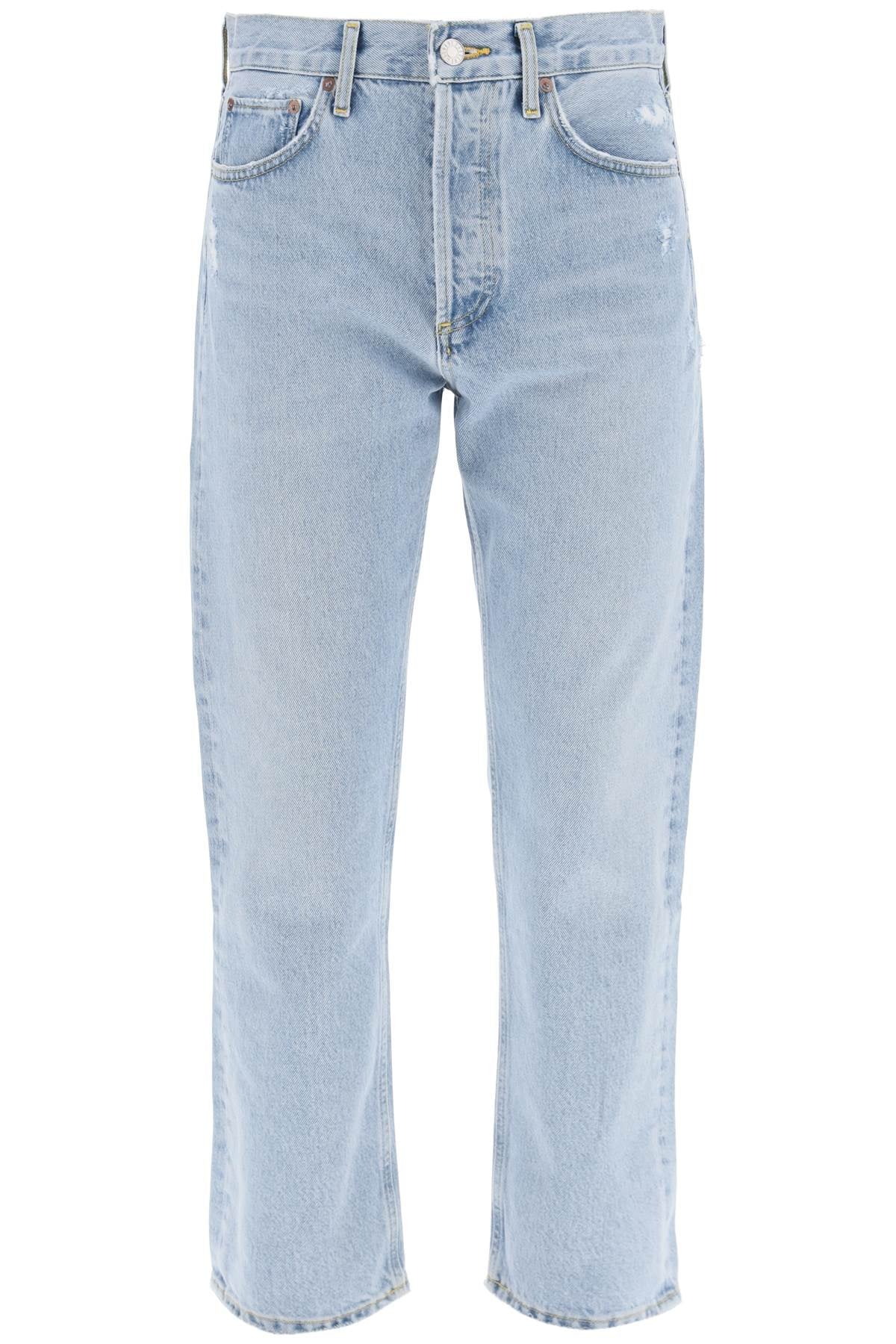 Agolde 'Parker' High-Rise Light Wash Jeans for Women - Perfect for Casual Outfits & Everyday Wear