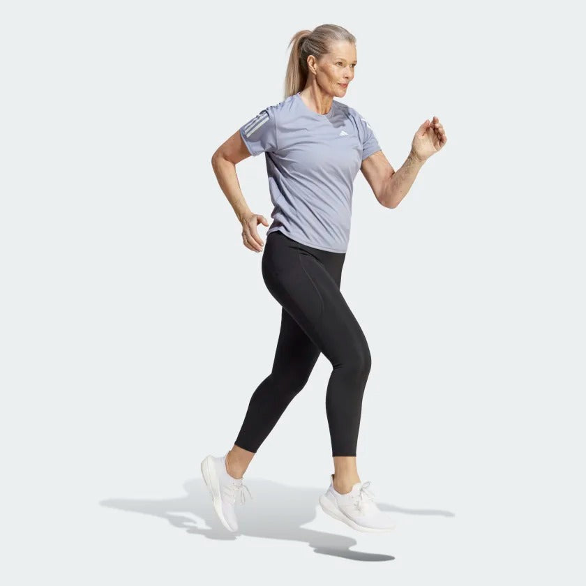 adidas Own the Run Women's Running T-Shirt - Lightweight Breathable Workout Top for Gym, Jogging & Active Lifestyle