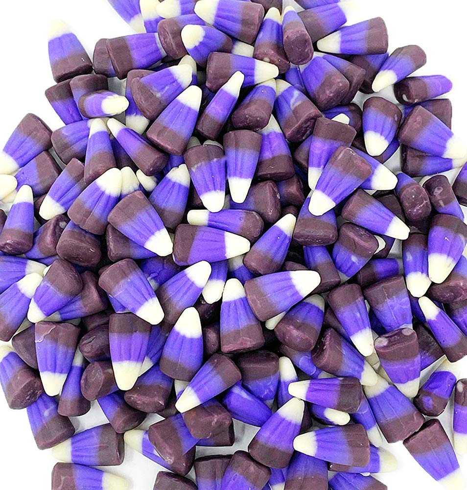 SweetGourmet Blackberry Candy Corn - Purple Halloween Candy (2 Lbs) | Bulk Candy for Parties, Trick-or-Treat & Holiday Treats