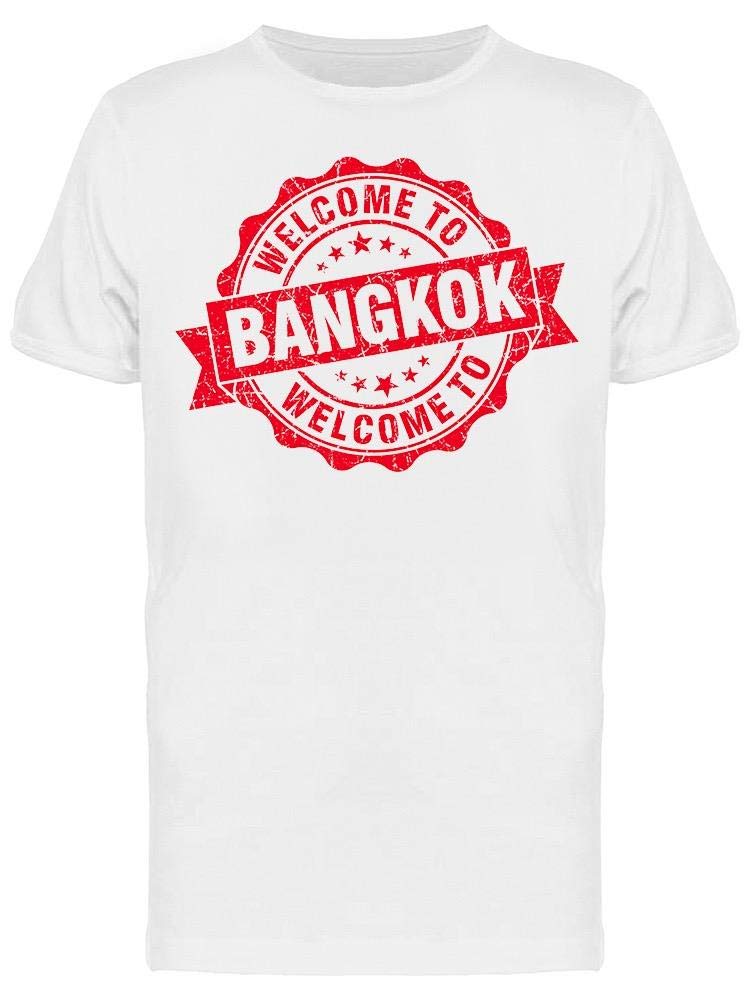 Bangkok Red Men's T-Shirt - Comfortable & Stylish Cotton Tee for Casual Wear, Travel, and Everyday Outfits