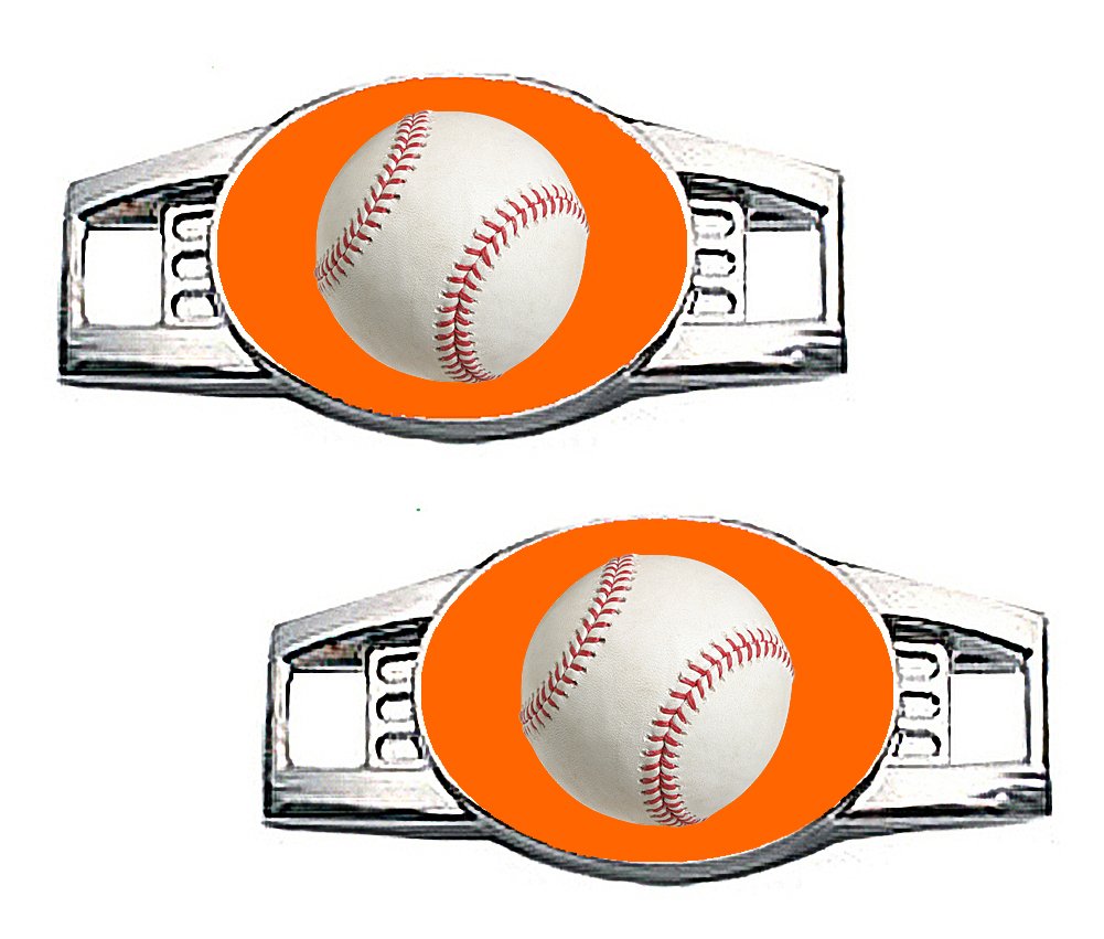 Baseball Shoe Charms - 7 Color Paracord Baseball Ball Accessories for Sneakers & Cleats - Perfect for Sports Fans & Team Spirit