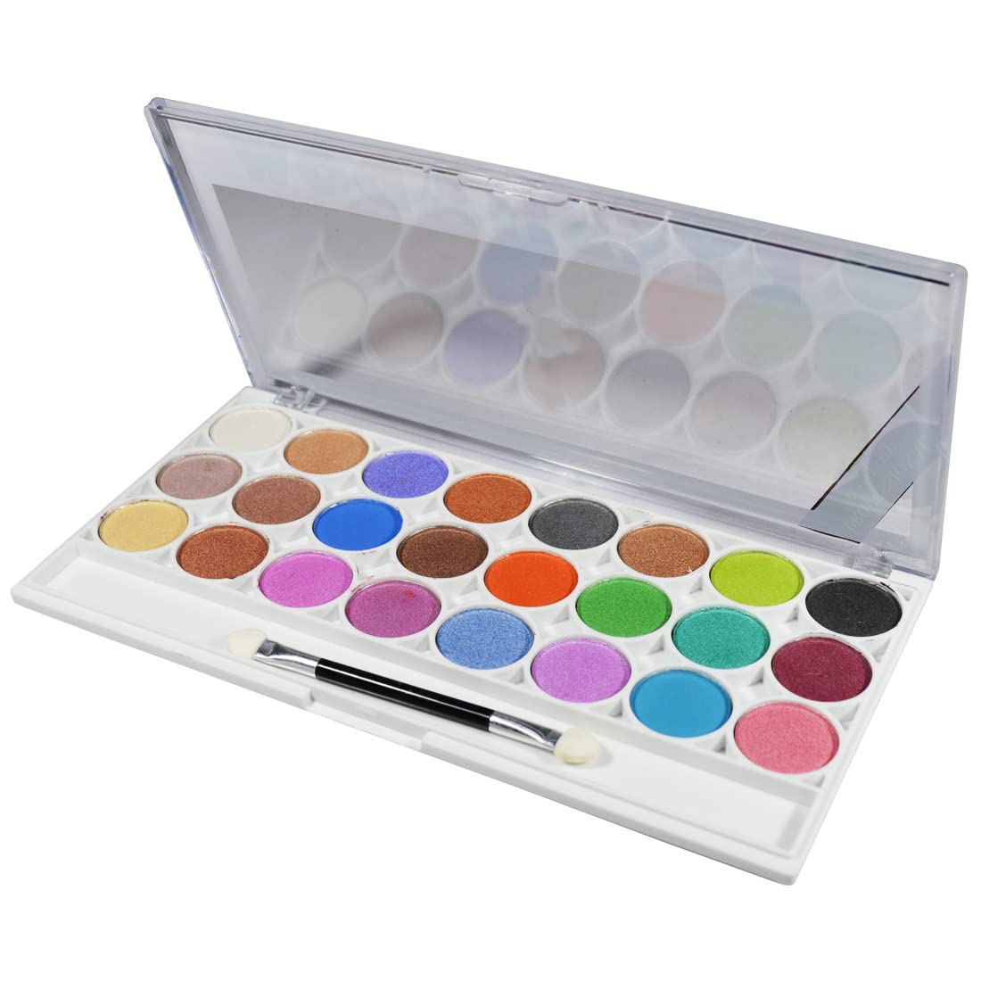 24-Color Long Lasting Eyeshadow Palette by Adbeni - Highly Pigmented, Blendable & Smudge-Proof Makeup for Day & Night Looks | Perfect for Parties, Weddings & Everyday Wear