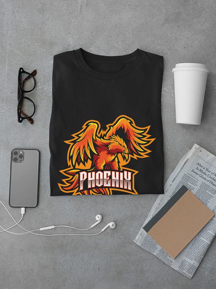 Phoenix Orange Icon T-Shirt for Men | Graphic Tee with Unique Design | Perfect for Casual Wear, Street Style & Everyday Outfits