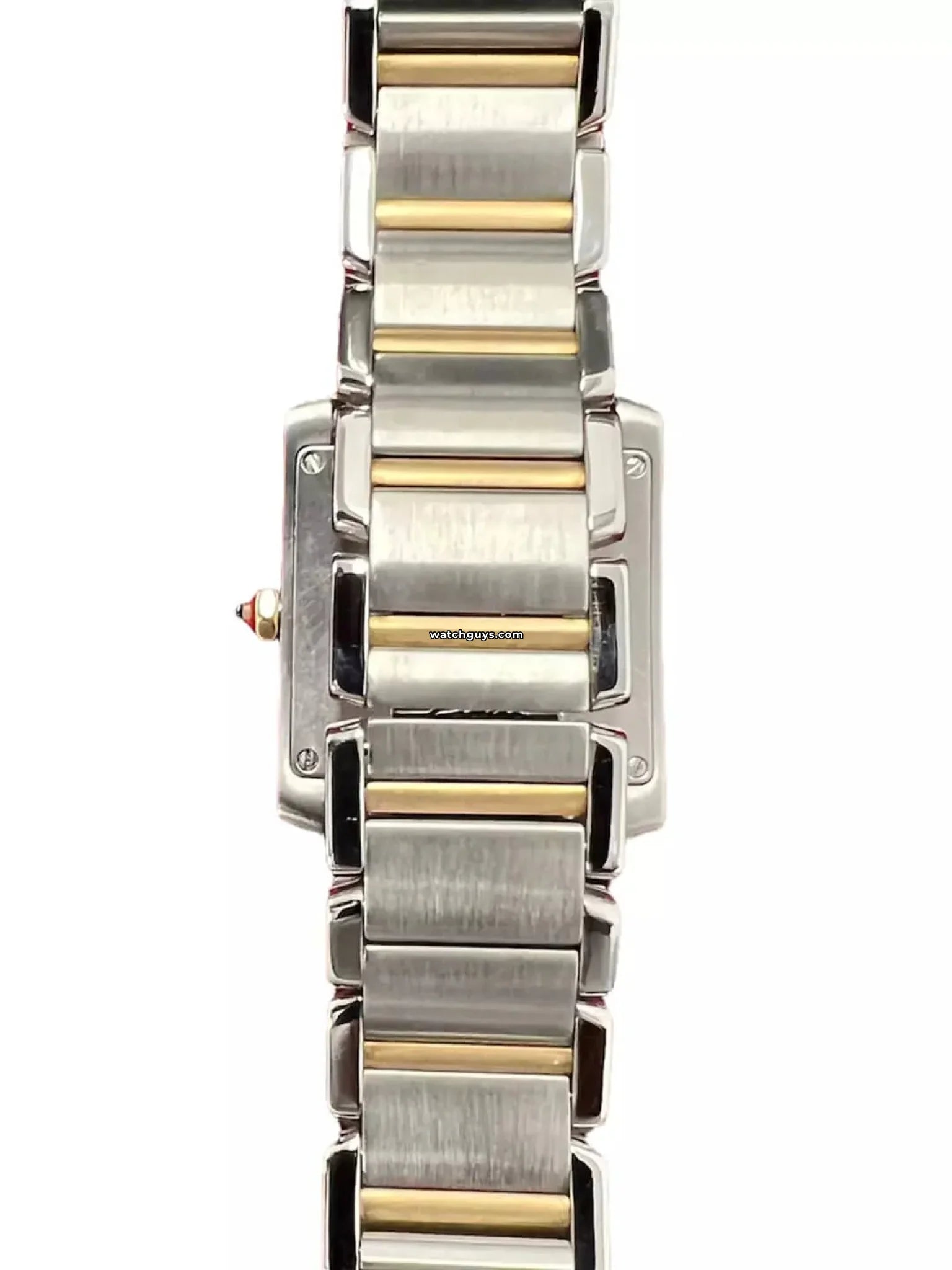Cartier Tank Francaise 2301 Watch - Beige Dial Luxury Stainless Steel Timepiece for Men & Women | Perfect for Business, Formal Events & Everyday Wear