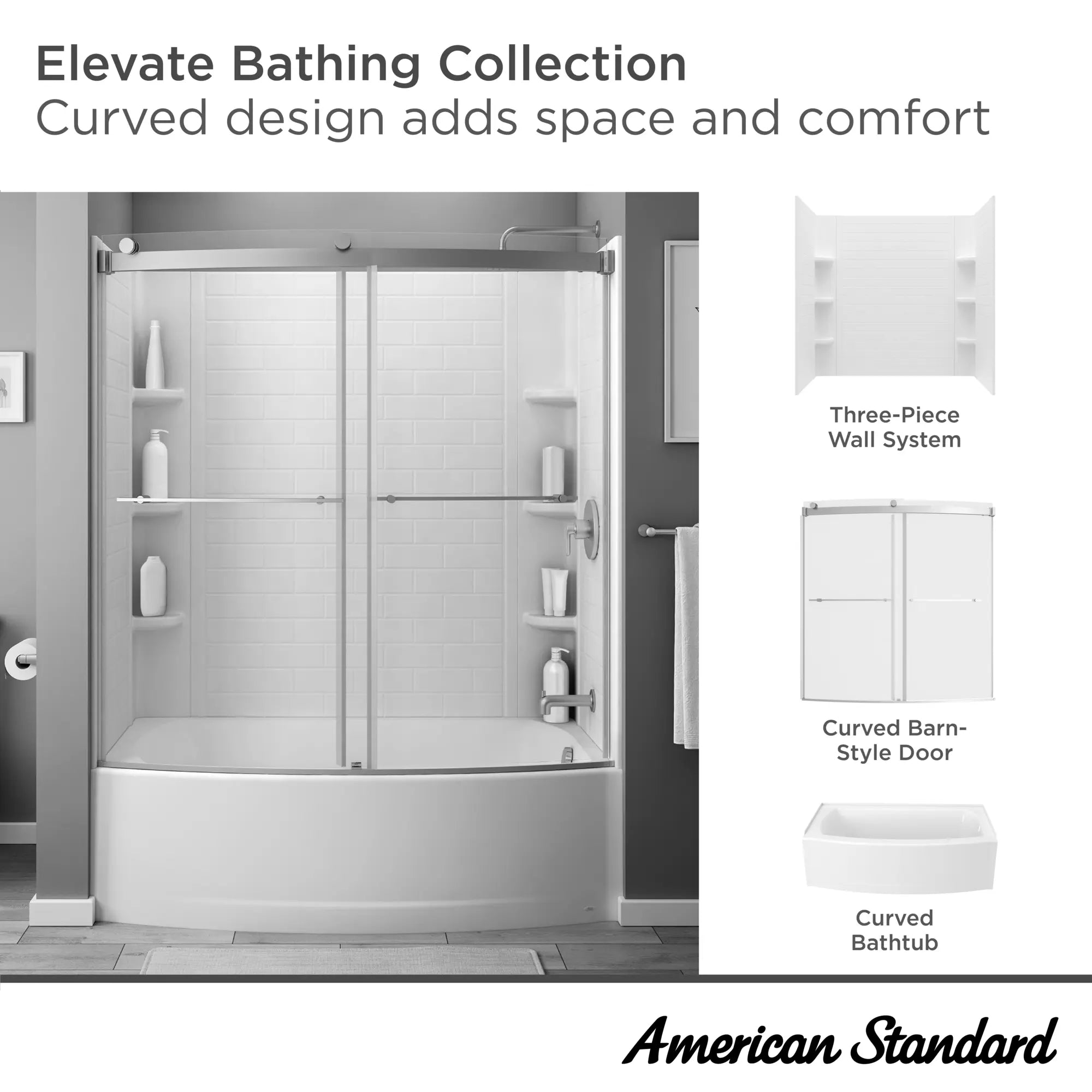 5x30 Inch Integral Apron Bathtub with Left Hand Drain - Modern Freestanding Soaking Tub for Small Bathrooms, Spa-Like Relaxation at Home