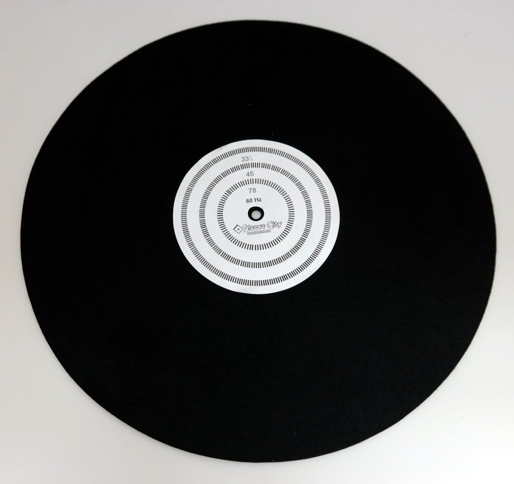 Premium Carbon Fiber Turntable Mat for Vinyl Records - Anti-Static & Vibration Damping Turntable Accessory for Audiophiles & DJs - Perfect for Home Audio Systems, Recording Studios & Music Enthusiasts