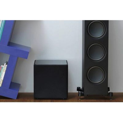 KEF Kube 10 MIE 10 Inch Powered Subwoofer - High Performance Bass for Home Theater & Music Systems