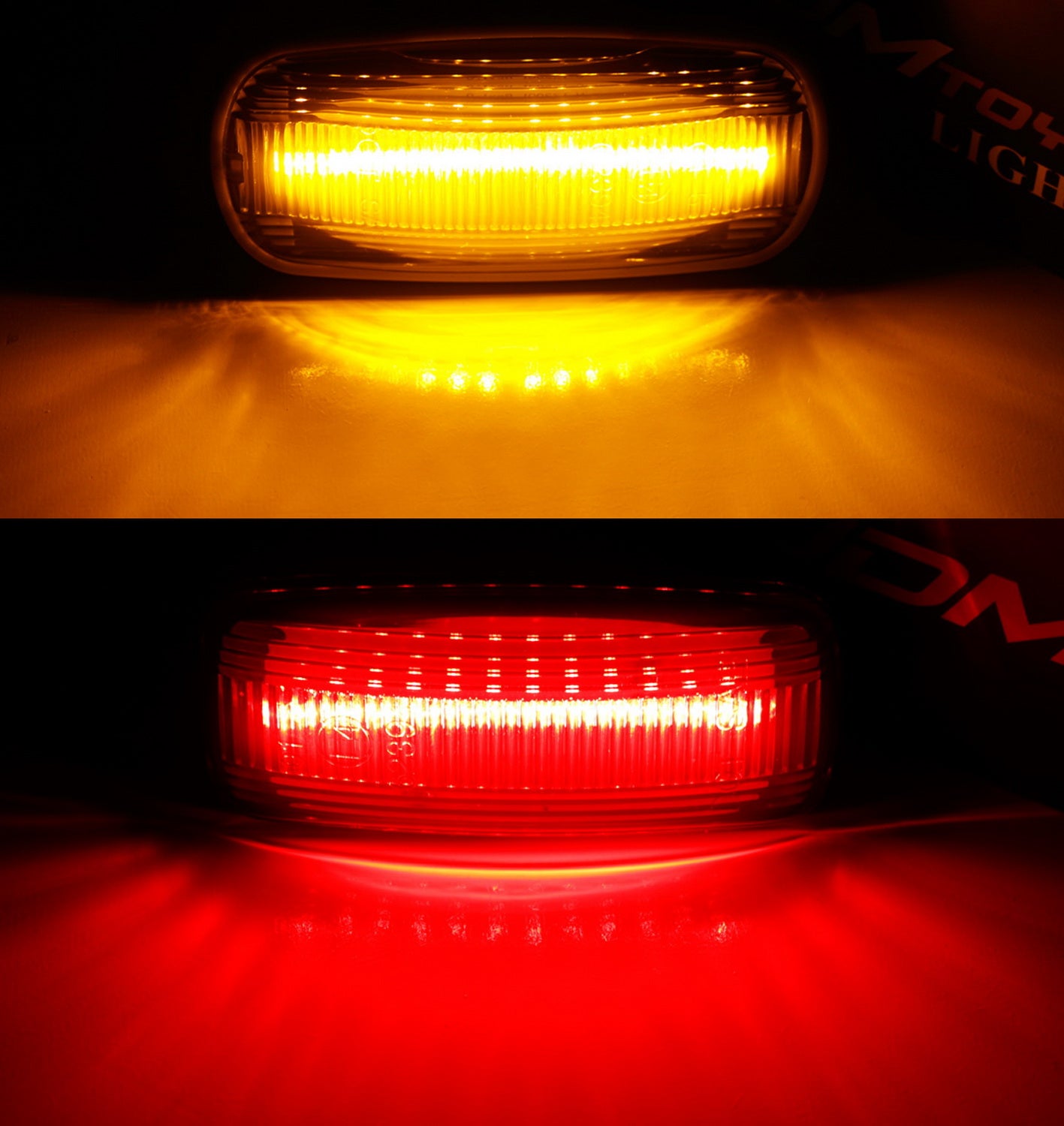 48 LED Clear Lens Front/Rear Fender Side Marker Lights for 2003-2009 RAM Dual Wheel Trucks - Enhanced Visibility & Safety for Night Driving & Off-Road Adventures