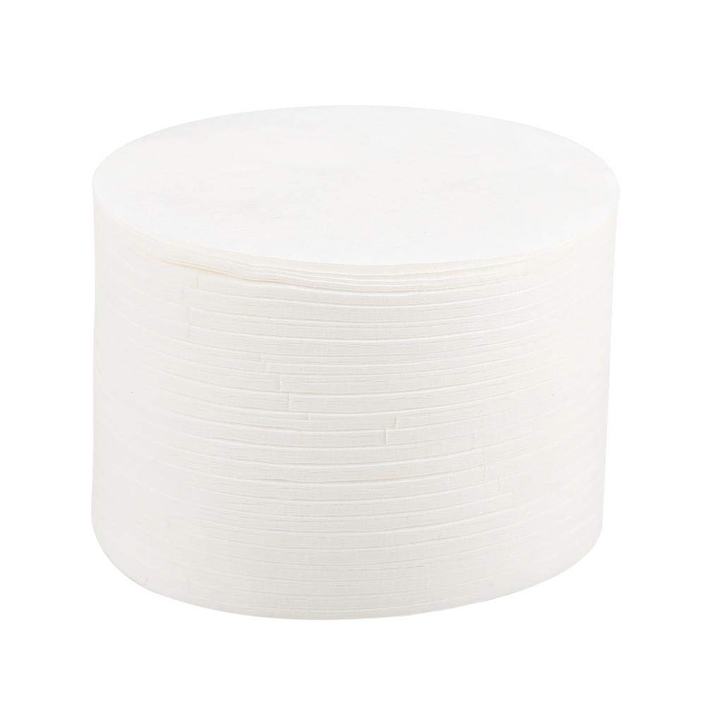 350Pcs Round Coffee Filter Papers for French Press & Coffee Makers - Premium Unbleached Strainers for Perfect Brewing at Home or Office