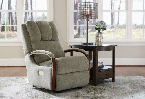 La-Z-Boy Slimline Habourtown Rocker Recliner Chair - Comfortable Modern Rocking Recliner for Living Room, Bedroom & Home Theater - Perfect for Relaxing, Reading & Watching TV