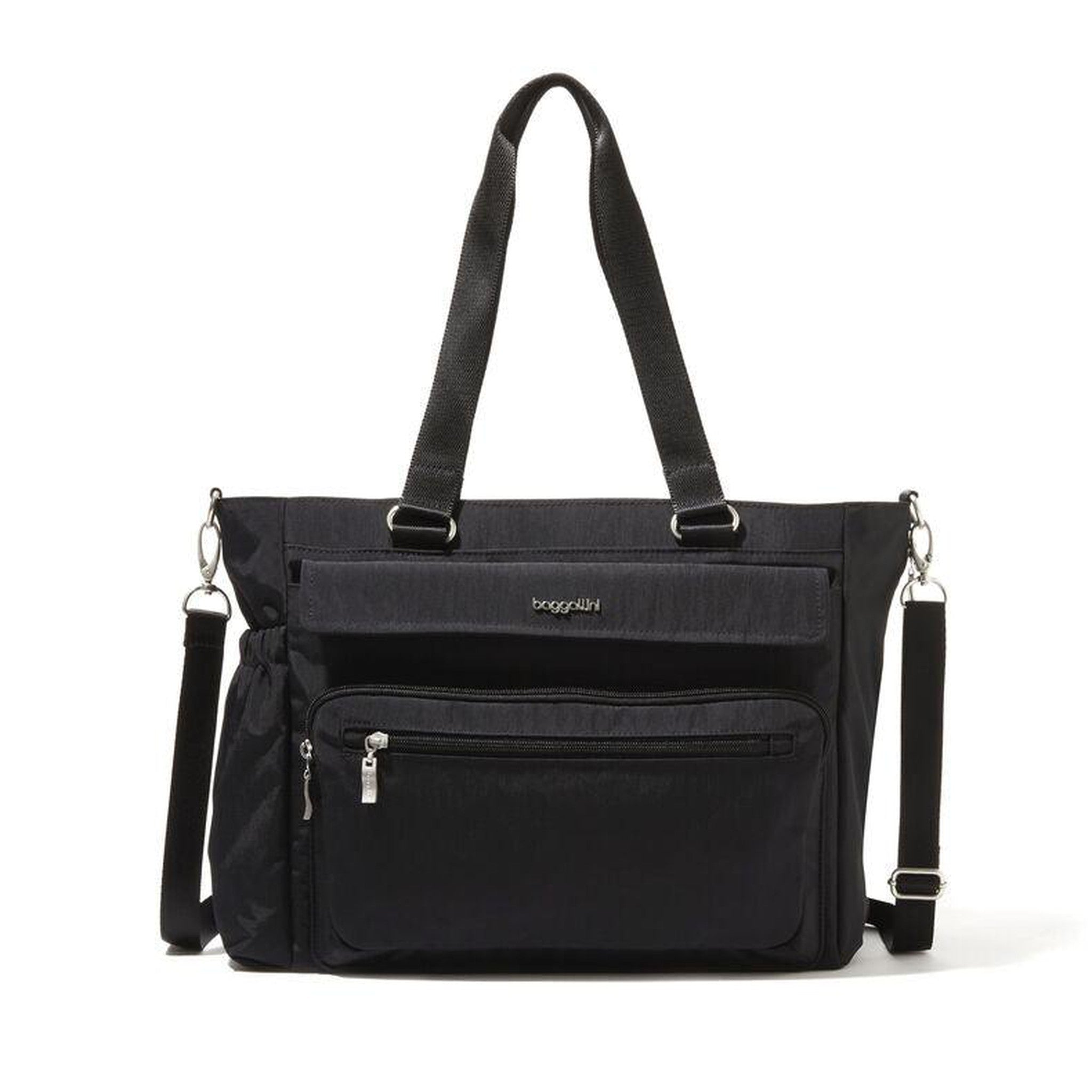 Baggallini Modern Laptop Tote Bag for Women - Stylish & Durable Work Tote with Padded Laptop Compartment - Perfect for Office, Business Travel & Commuting