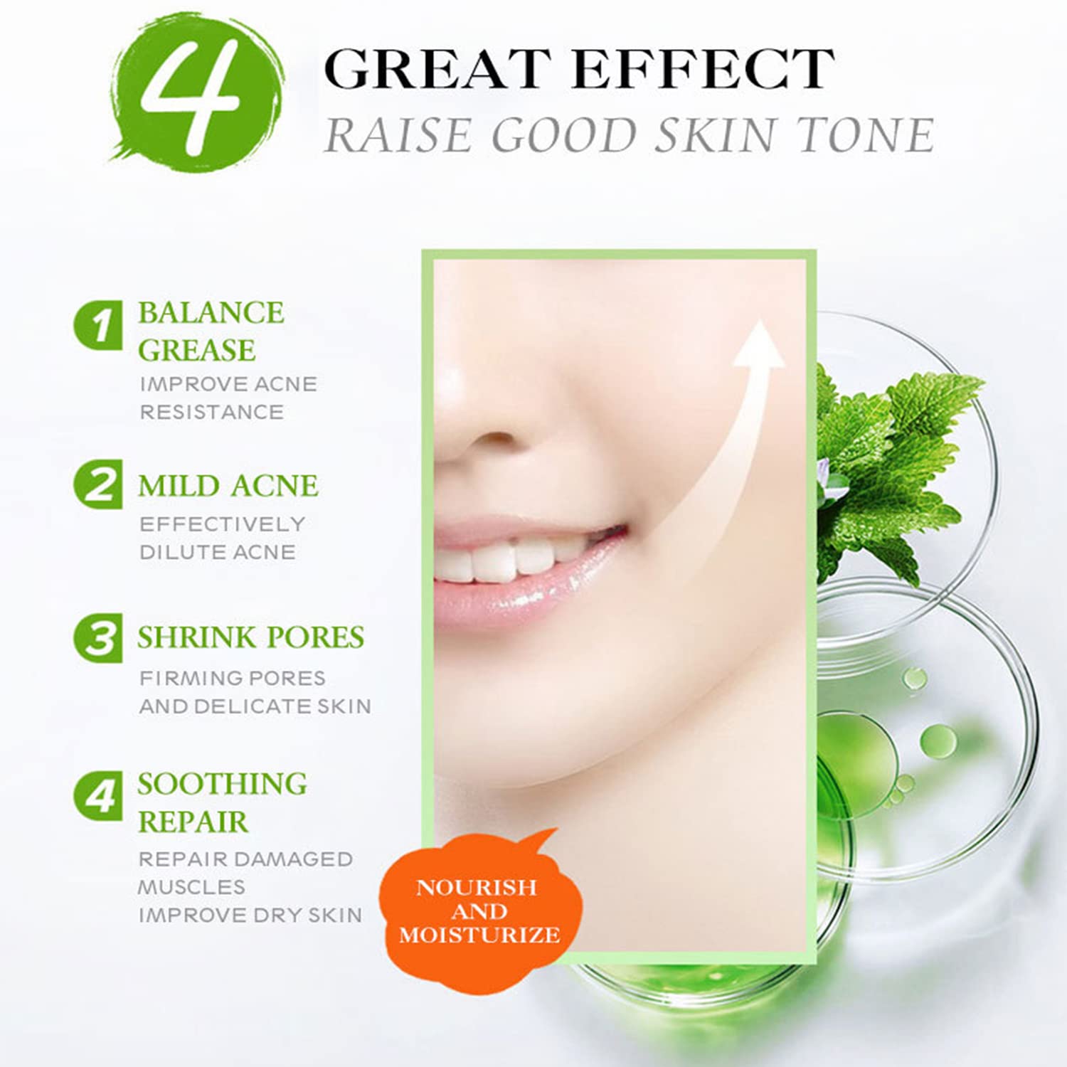 AICHUN BEAUTY Acne Treatment Cream - 30ml/1.0fl.oz Facial Cleanser for Pimple, Blackhead & Comedone Removal | Skin Repair & Oil Control | Perfect for Daily Acne-Prone Skin Care Routine