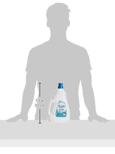 Presto! Matic Top Load Liquid Laundry Detergent - 2 Litre (67.6 oz) | Tough Stain Remover | Color Safe & Fabric Friendly | Bleach & Phosphate Free | Ideal for HE Washing Machines & Everyday Laundry