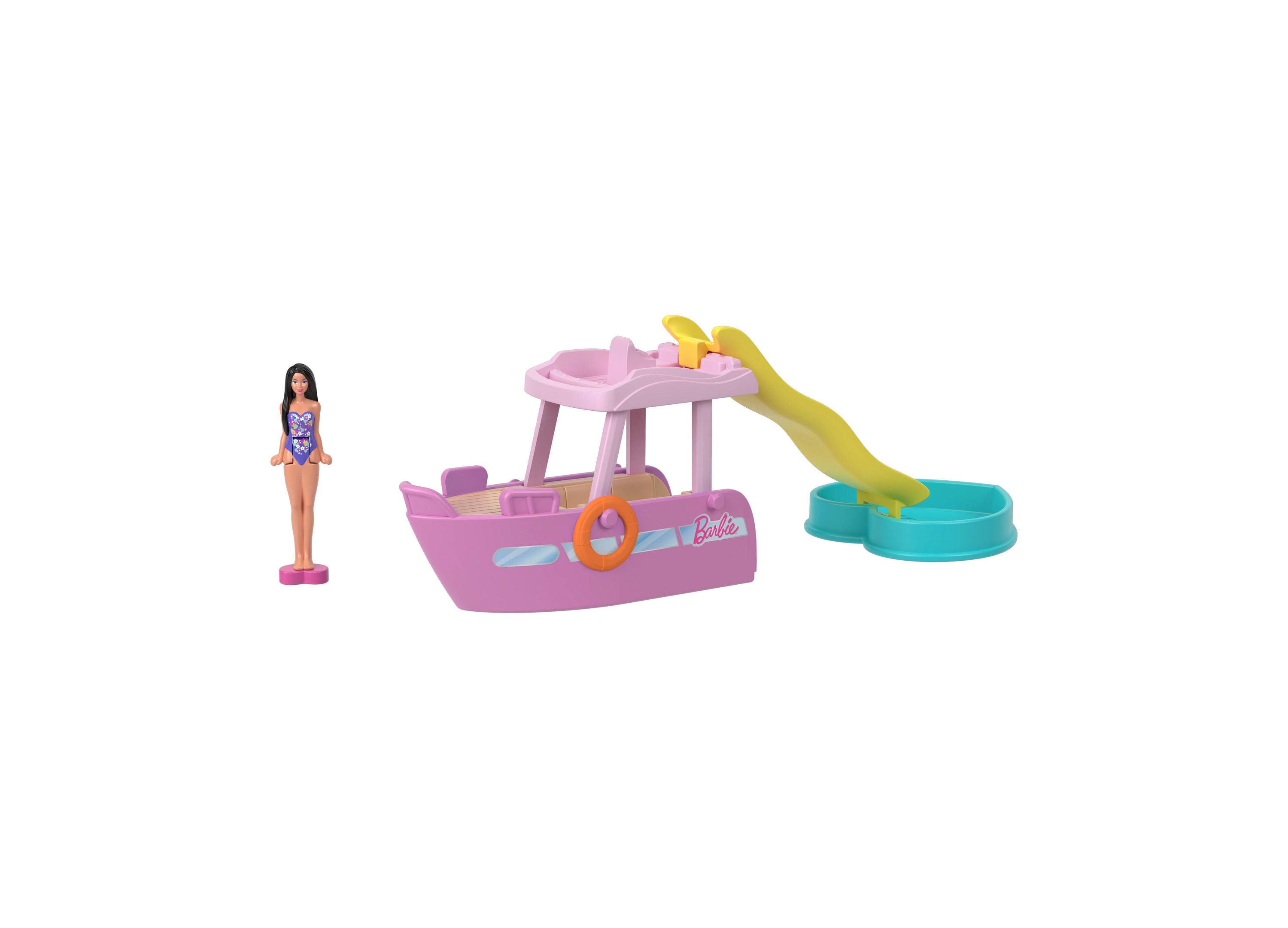 Barbie Mini BarbieLand 4-Pack Doll Vehicle Set with Car, Scooter & More - Perfect for Kids' Pretend Play & Collectible Display