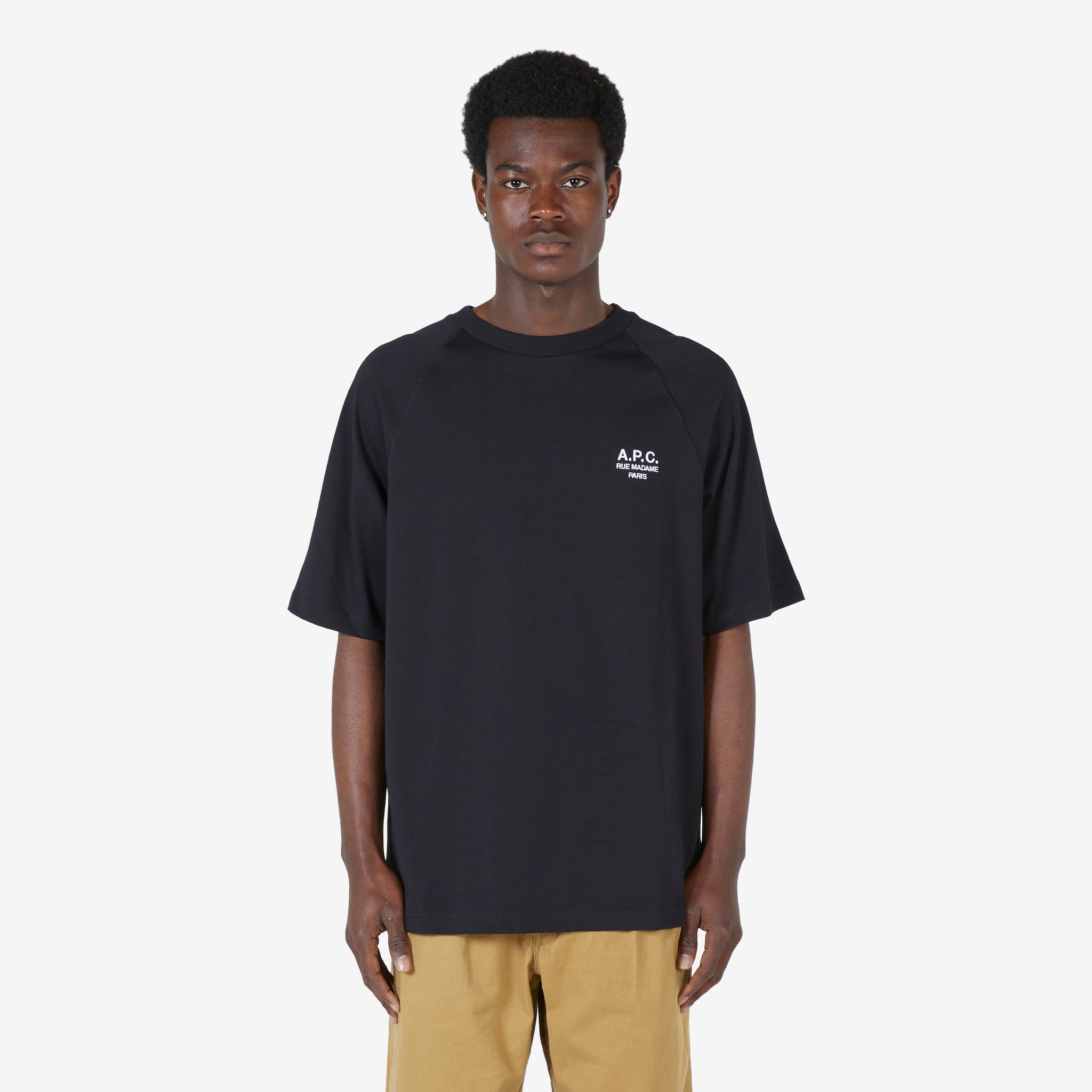 Willy T-Shirt for Men - Soft Cotton Black Tee - Casual Wear & Everyday Outfit