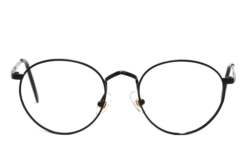 Vintage Unisex Black Round Sunglasses - Retro Classic Eyewear for Men & Women | Perfect for Outdoor Activities, Beach, and Fashion Accessories