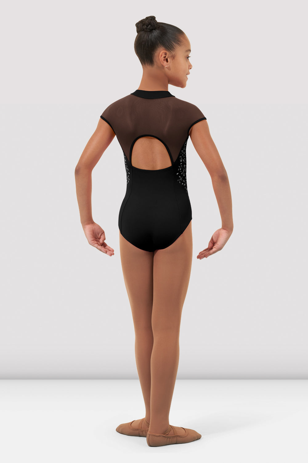 Vanessa Girls' Zipper Leotard - Dance Gymnastics Ballet Practice Wear for Kids & Toddlers