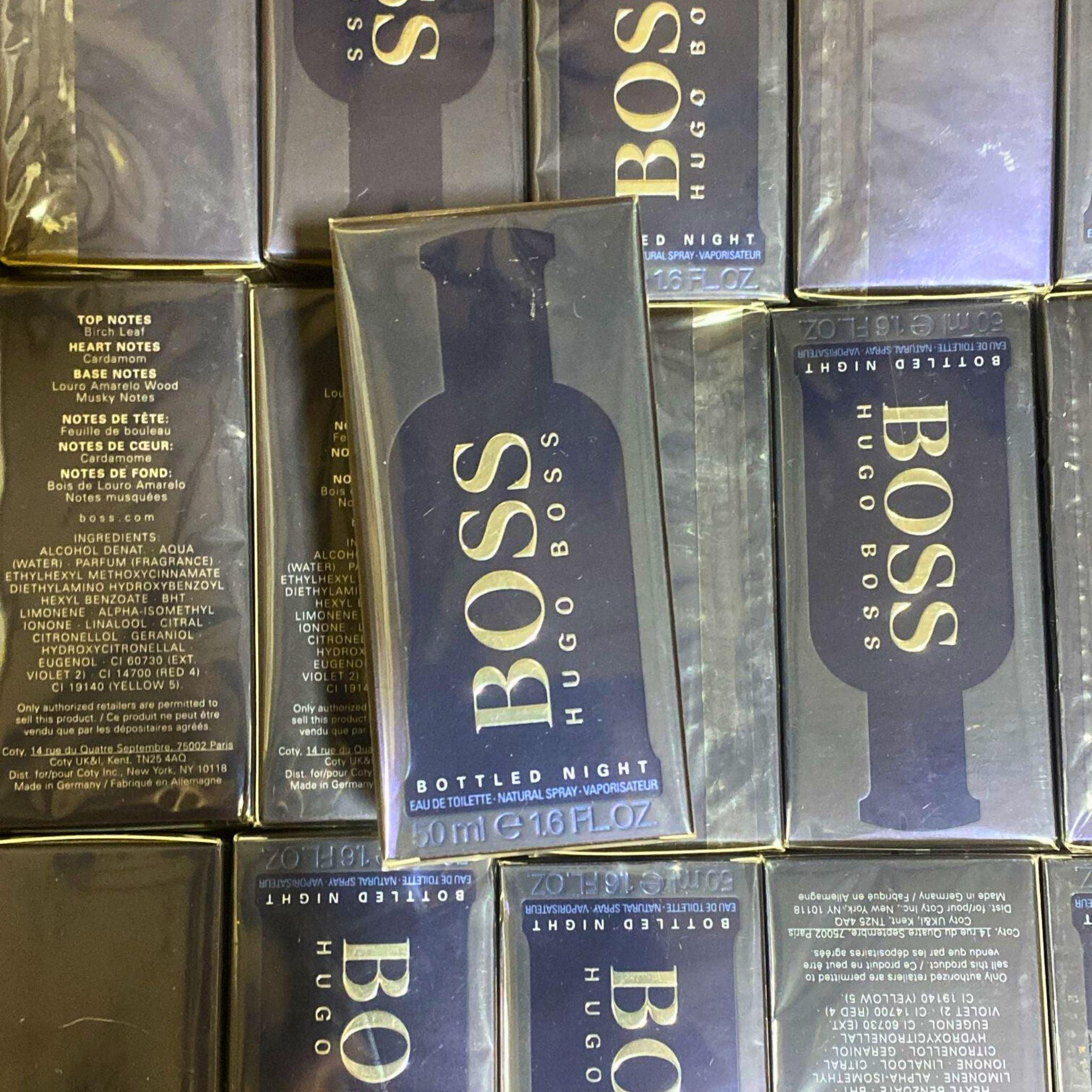 BOSS Hugo Boss Bottled Night Eau De Toilette for Men - 1.6 oz Natural Spray (20 Pack Bulk) - Fresh Evening Cologne for Date Night & Special Occasions