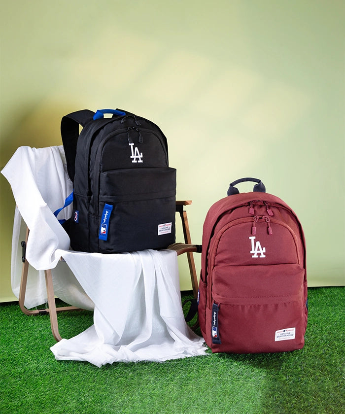 MLB Los Angeles Dodgers Official Laptop Backpack 15.6 Inch - Stylish College School Bag for Men & Women - Perfect for Work, Travel & Sports Fans