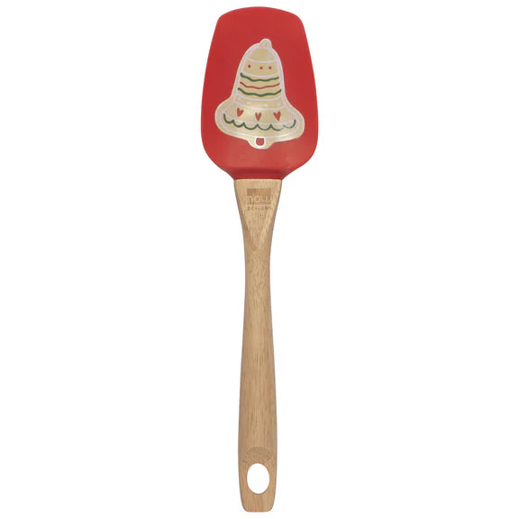 Now Designs Christmas Cookies Spatula - Holiday Baking Tool for Cookies, Cakes & Desserts - Perfect for Christmas Baking, Cookie Decorating & Gift Giving