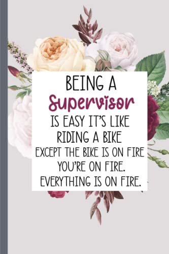 Funny Supervisor Gifts - Motivational Work Quote for Office & Team Leaders