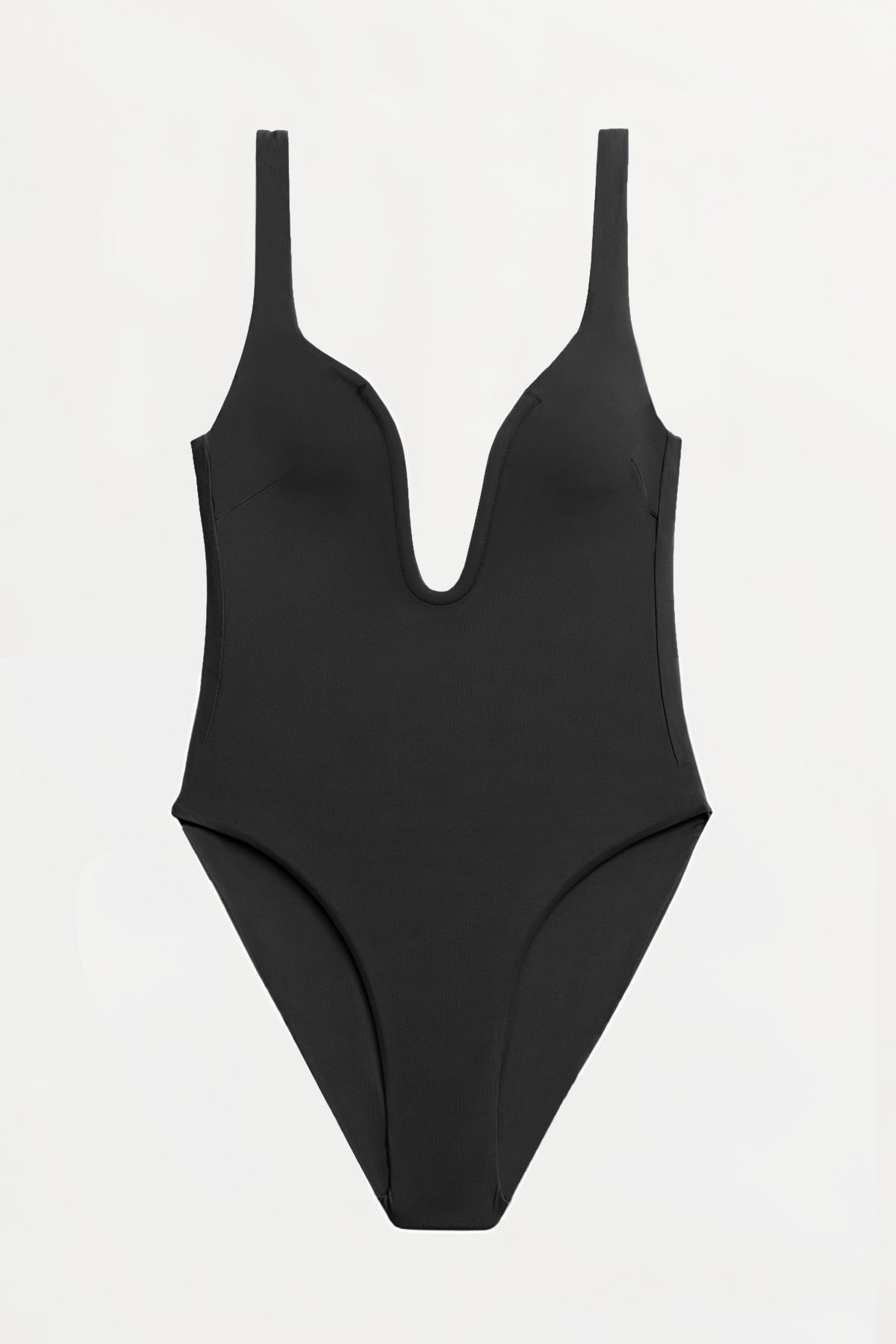 Lana One Piece Swimsuit - Full Coverage Black Bathing Suit for Women | Perfect for Beach, Pool, and Summer Vacations