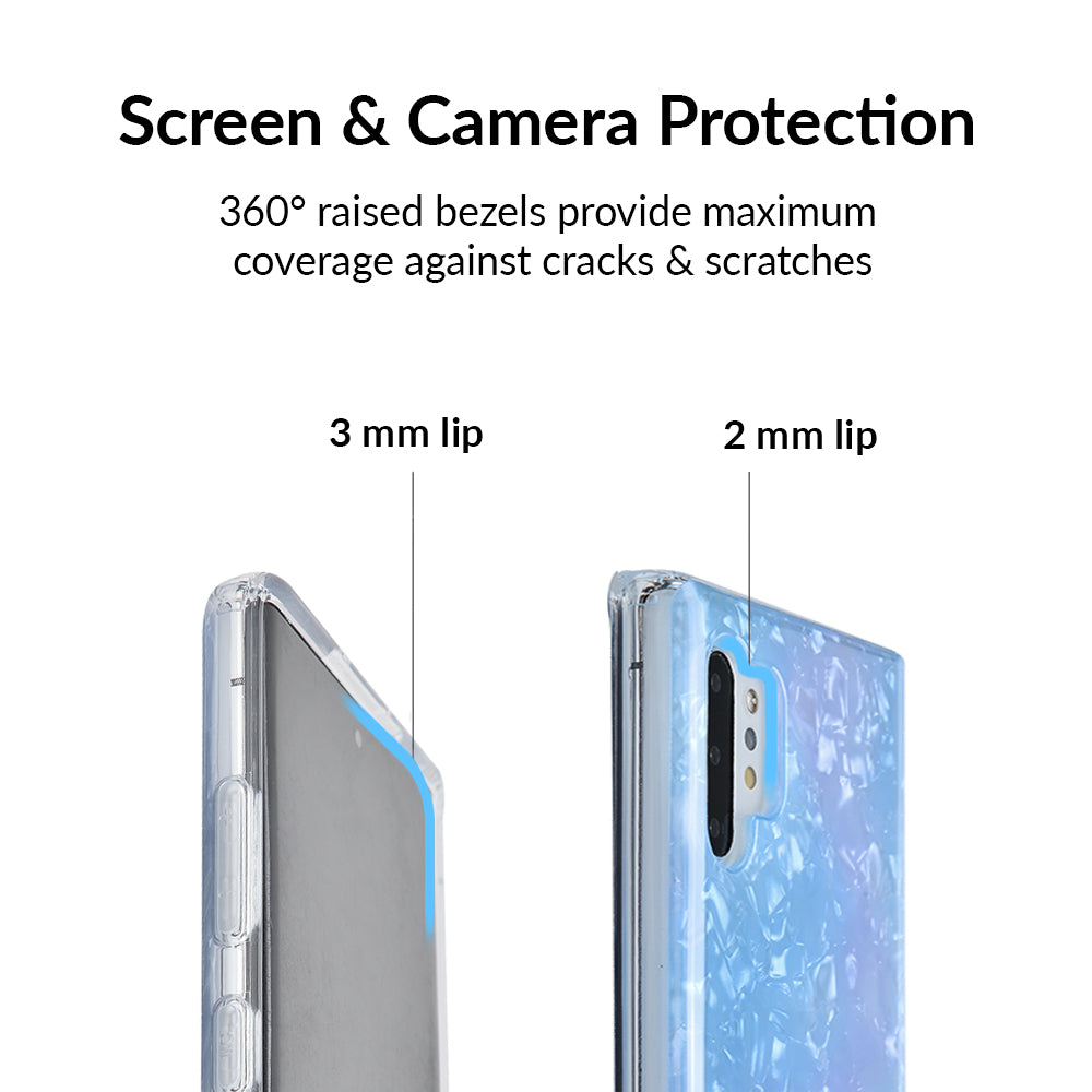 Blue Opal Quartz Samsung Phone Case - Protective & Stylish Cover for Galaxy S21/S22/S23 - Perfect for Everyday Use & Gifting