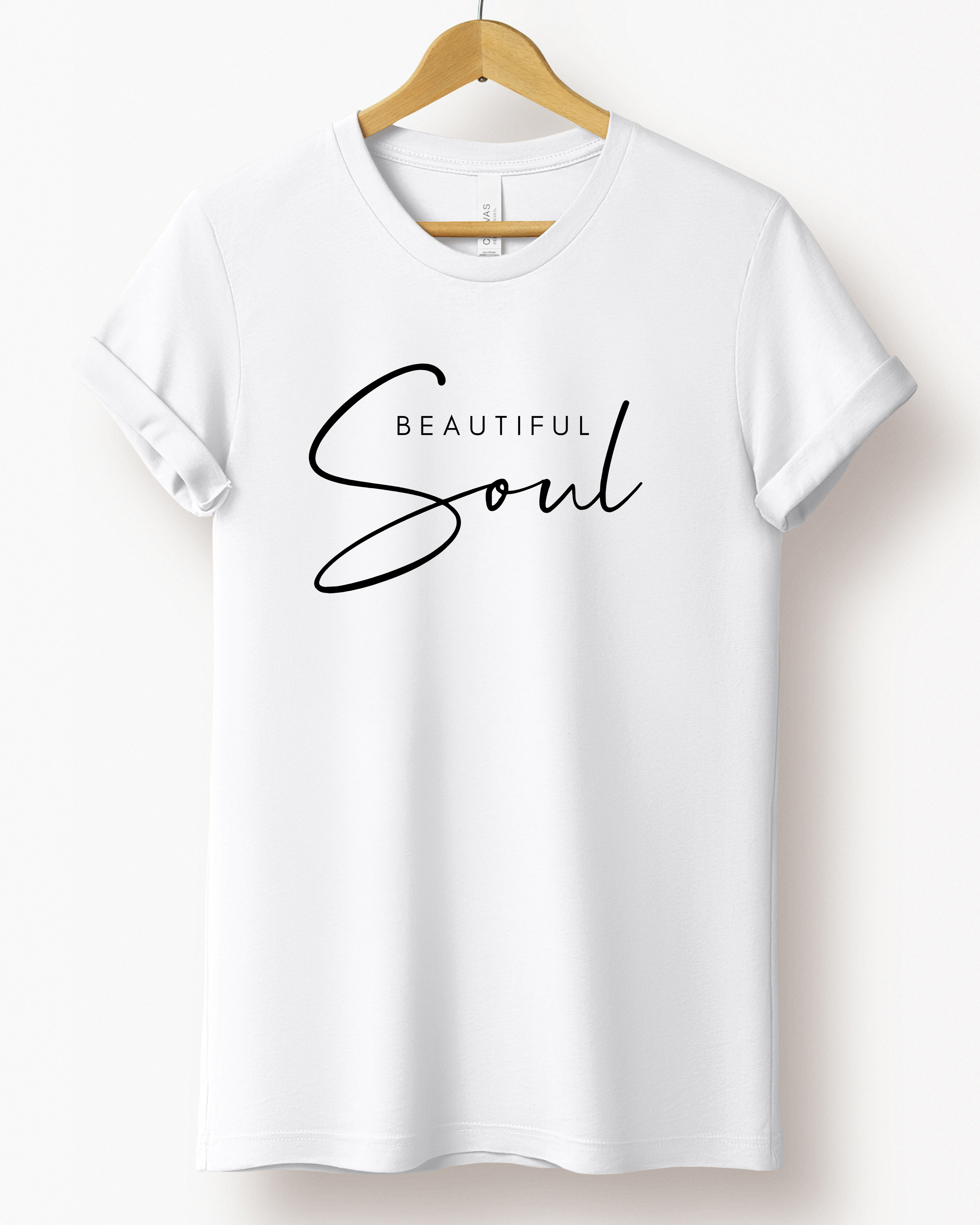 Beautiful Soul Tee - Bella Canvas Softstyle T-Shirt for Women | Comfortable & Stylish Casual Wear for Everyday Outfits