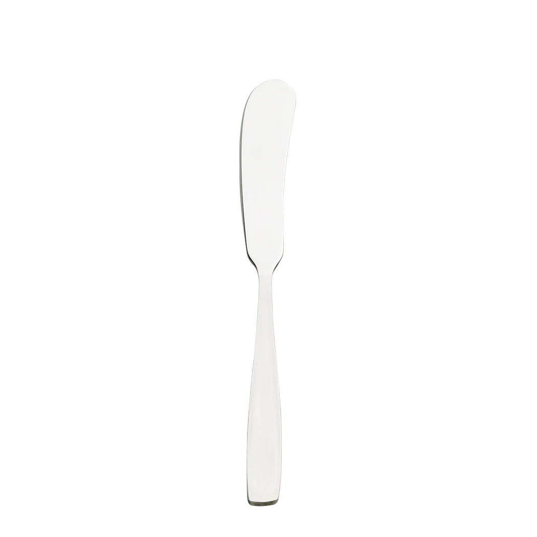Browne Modena Butter Knife - Premium Stainless Steel Spreader for Bread, Cheese & Jam - Perfect for Breakfast, Brunch & Tea Parties