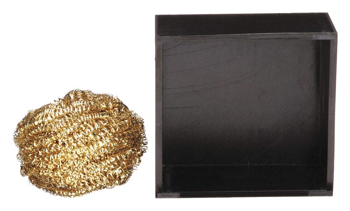 High-Quality Brass Soldering Iron Tip Cleaner - Efficient & Durable for Electronics Repair, DIY Projects, and Jewelry Making