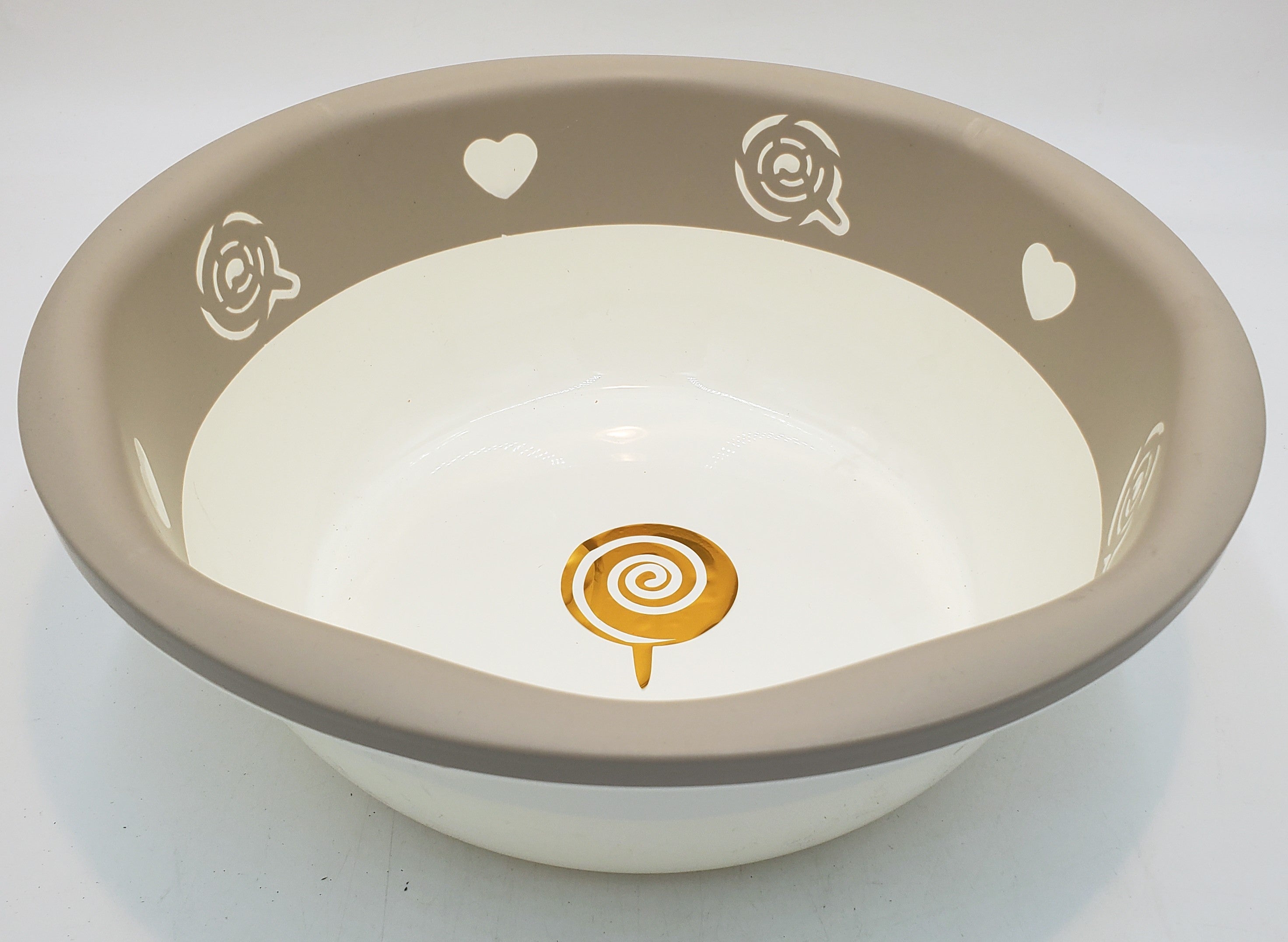 14x5.5 Inch Plastic Wash Basin - Durable Utility Tub for Laundry, Bathing, Pet Care & Household Cleaning | Perfect for Camping, Gardening & Outdoor Use