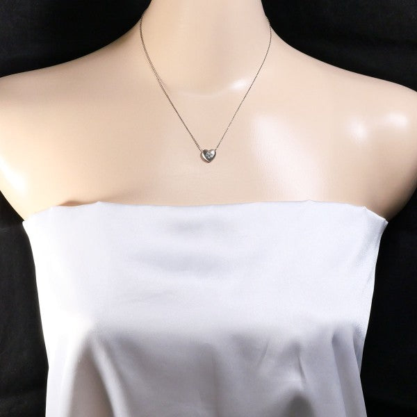 18K White Gold Diamond Necklace for Women - Elegant & Timeless Jewelry Gift for Anniversary, Wedding, or Special Occasions