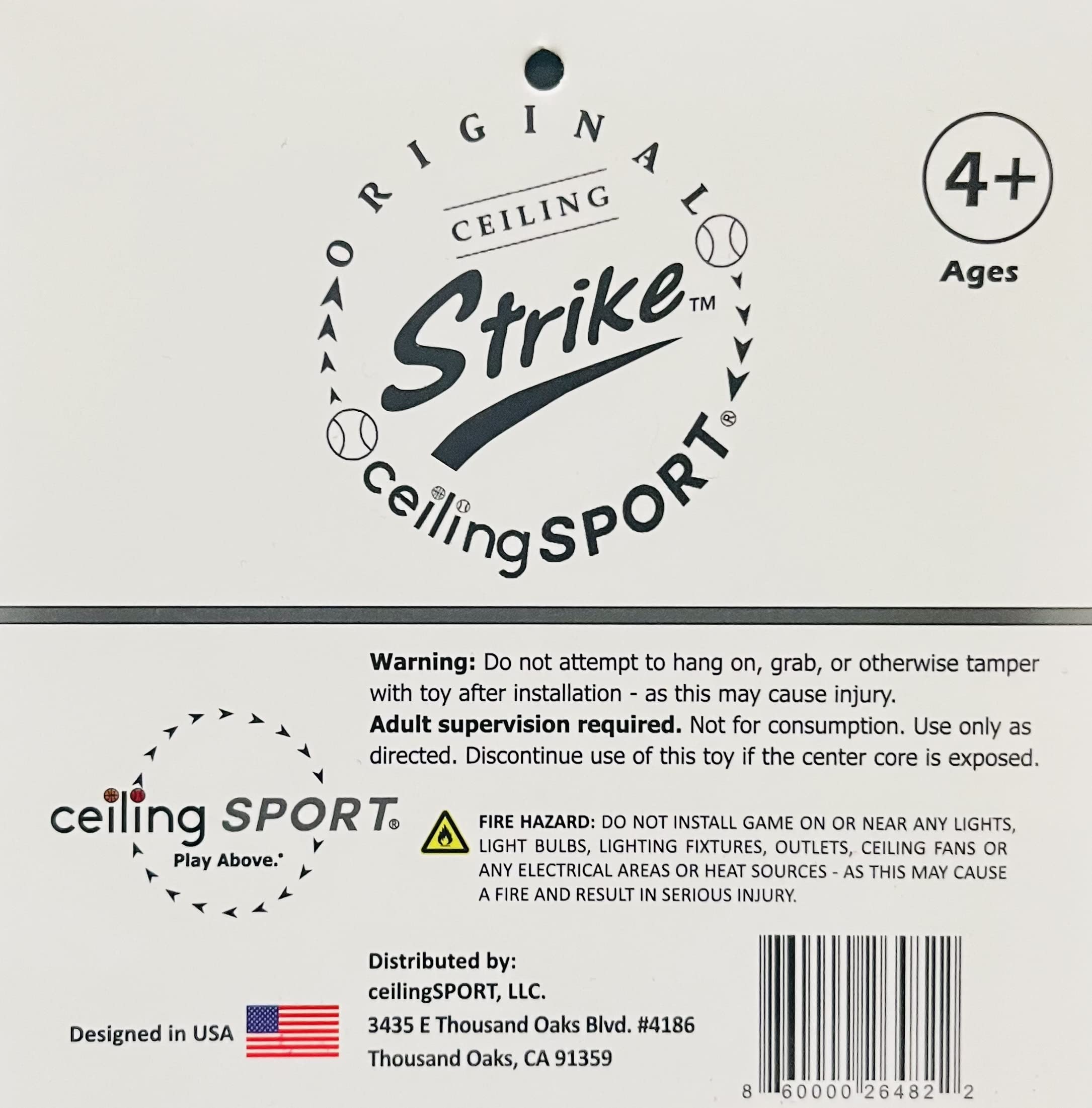 Indoor Baseball Training Set for Kids - Soft Backboard, Net, Mitt & 2 Mini Plush Baseballs | Fun Ceiling Strike Game for Children's Hand-Eye Coordination Practice | Perfect Gift for Young Baseball Enthusiasts | Ideal for Playrooms, Backyards & Birthday Parties