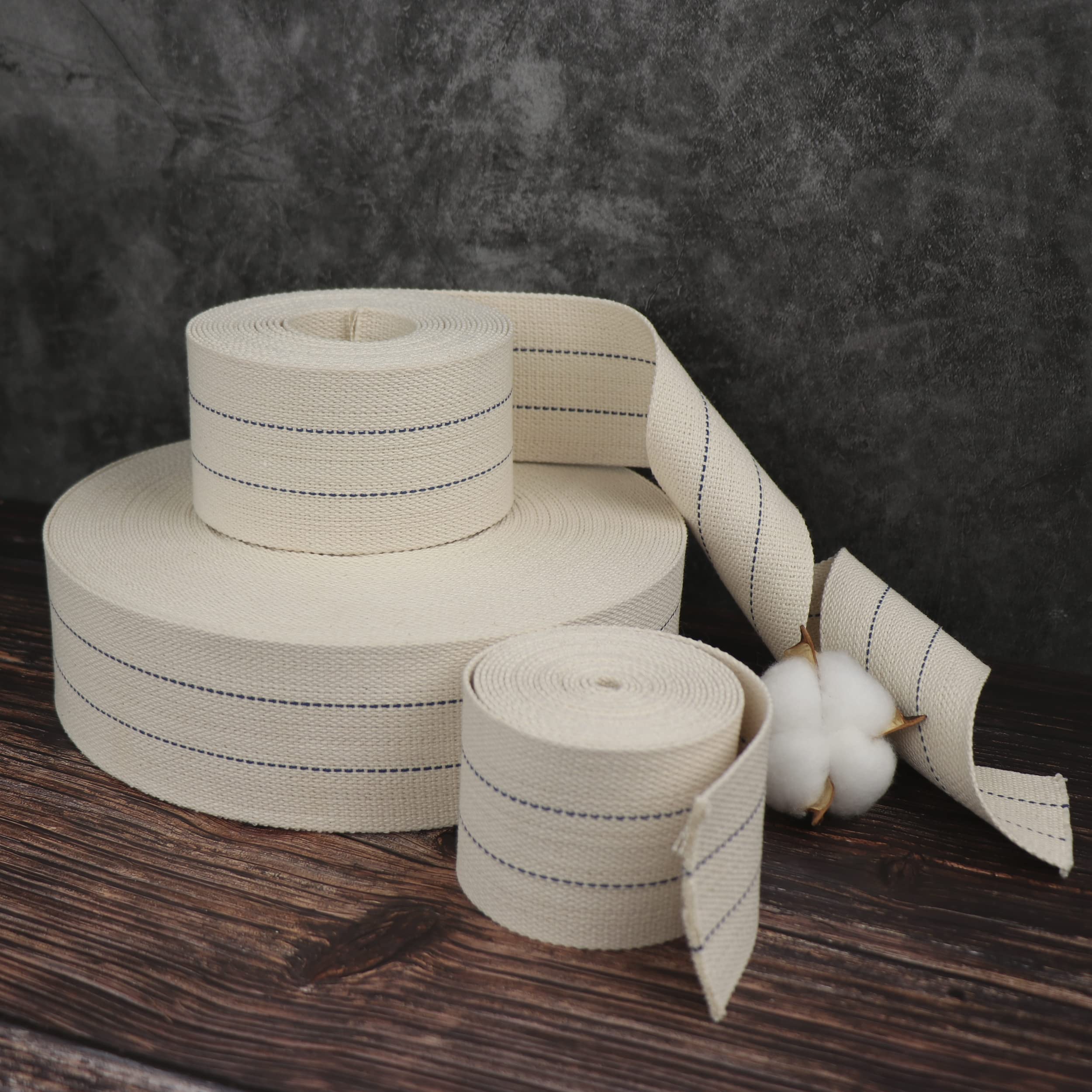 10 Meter 66mm 100% Natural Cotton Flat Braided Oil Lamp Wick - Premium Lantern Wick for Oil Burners, Candles & DIY Lamps - Ideal for Home Decor, Camping & Emergency Lighting