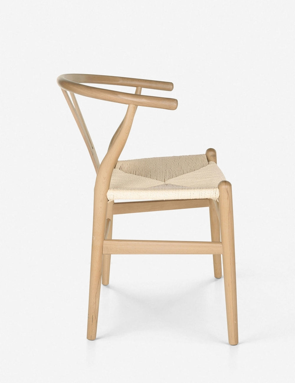 Modern Cylia Dining Chairs Set of 2 - Mid Century Wooden Kitchen Chairs with Upholstered Seat - Perfect for Dining Room, Kitchen, Breakfast Nook & Home Office