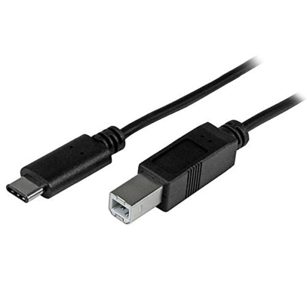 StarTech.com USB C to USB B Printer Cable - 3 ft / 1m - High-Speed Data Transfer - Compatible with Printers, Scanners & More - Perfect for Home Office & Small Business Use
