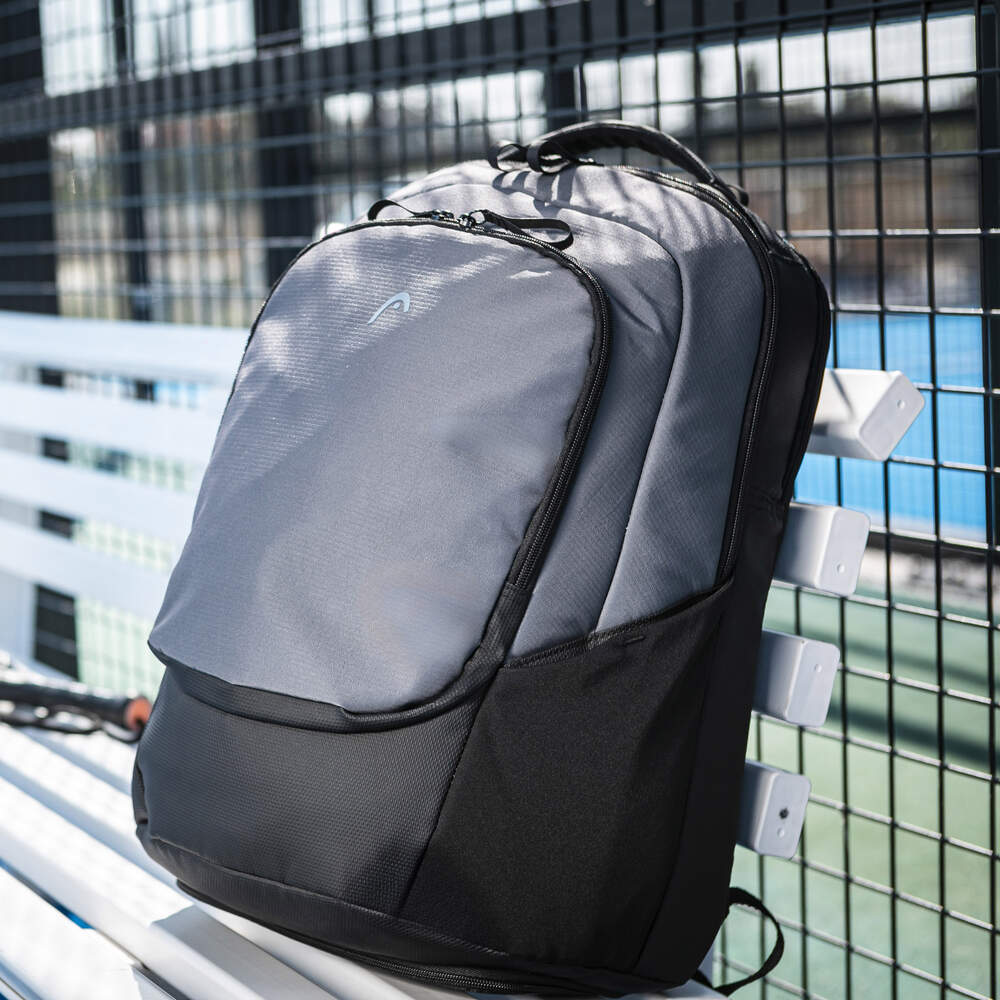 Head Pro X Backpack 30L Black/Dark Grey - Durable Laptop Backpack for Work, Travel & School - Water-Resistant & Spacious Design for Commuters & Students