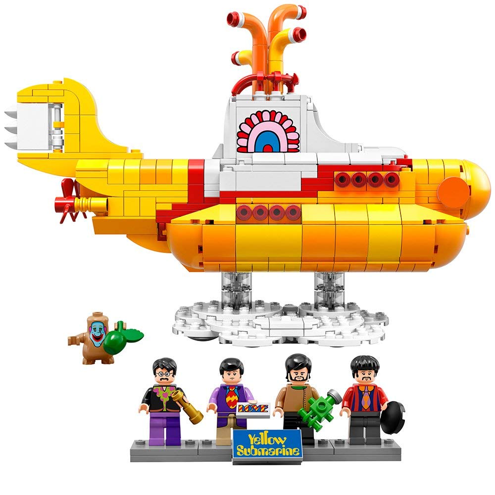 LEGO Ideas Yellow Submarine Building Set (21306) - 553-Piece Beatles-Themed Construction Toy for Adults & Kids - Perfect Gift for LEGO Collectors and Music Fans - Great for Display, Play, and Creative Building Projects