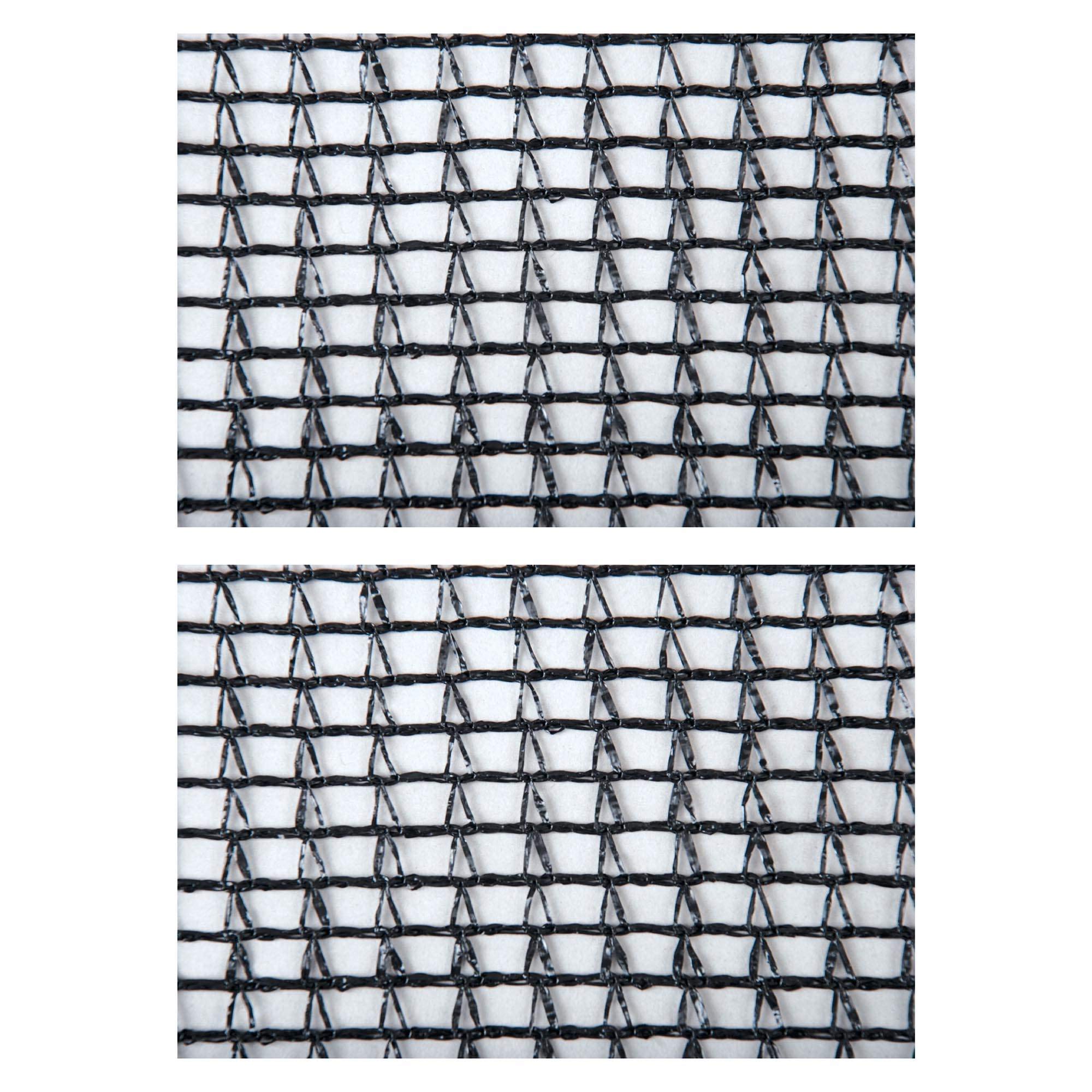 DeWitt 14ft Garden Bird Barrier Netting - Plant Protection Mesh (2 Pack) - Protect Fruits, Vegetables & Flowers from Birds & Pests in Backyard & Greenhouse