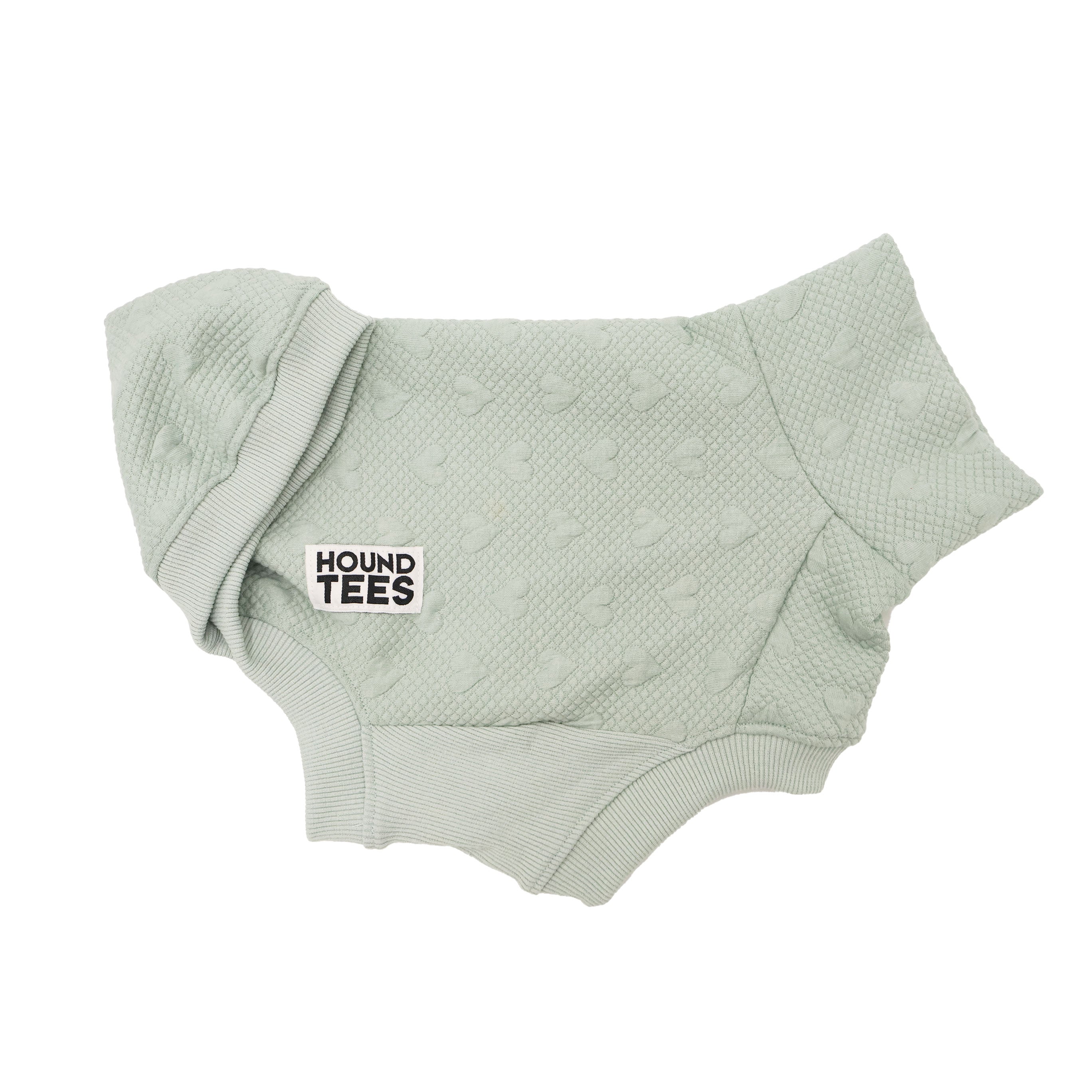 Olive You Italian Greyhound Quilted Sleeveless Dog Sweater - Cozy & Stylish Pet Apparel for Small Dogs, Perfect for Winter Walks & Indoor Lounging