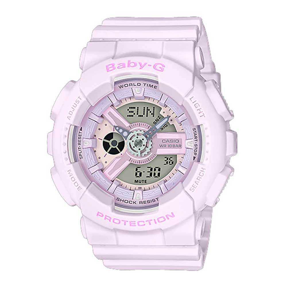 Casio Baby-G BA-110-4A2DR Digital Sport Watch for Women - Shock Resistant, Water Resistant, LED Light - Perfect for Running, Swimming, and Outdoor Activities