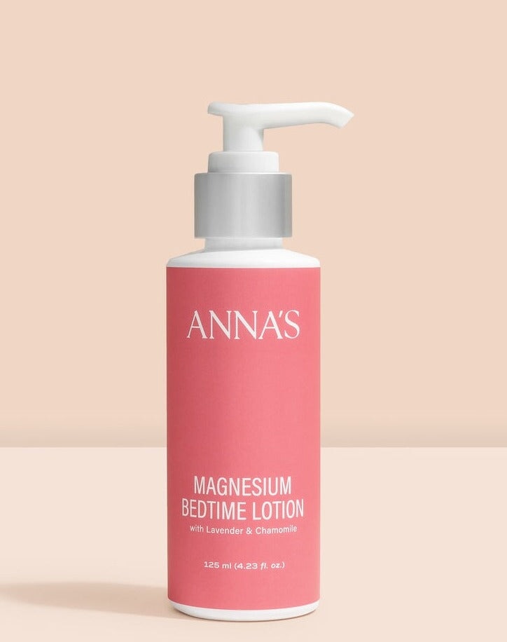 AnnaS Magnesium Sleep Lotion with Lavender & Chamomile - Relaxing Nighttime Moisturizer for Stress Relief & Better Sleep - Perfect for Bedtime Routine & Self-Care Rituals