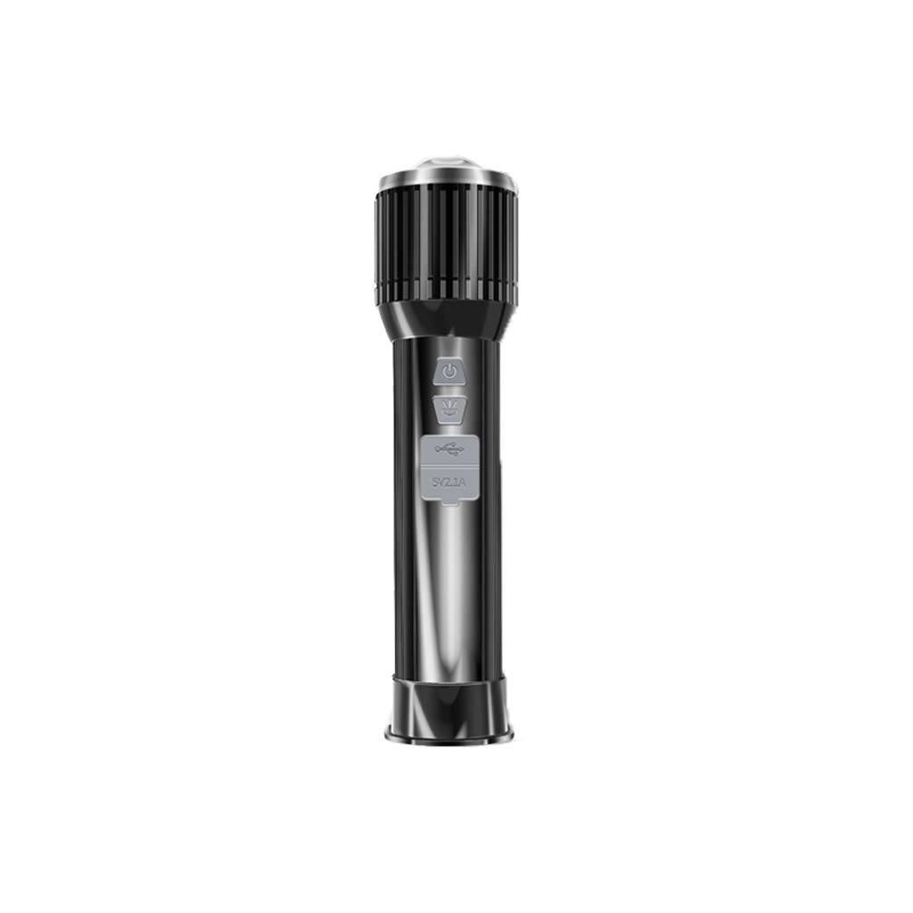 MAJIDA Rechargeable LED Camping Light - Portable Outdoor Tent Light for Hiking, Fishing, Emergency & Backpacking - Waterproof Flashlight for Camping, Power Outages & Outdoor Adventures (Black)